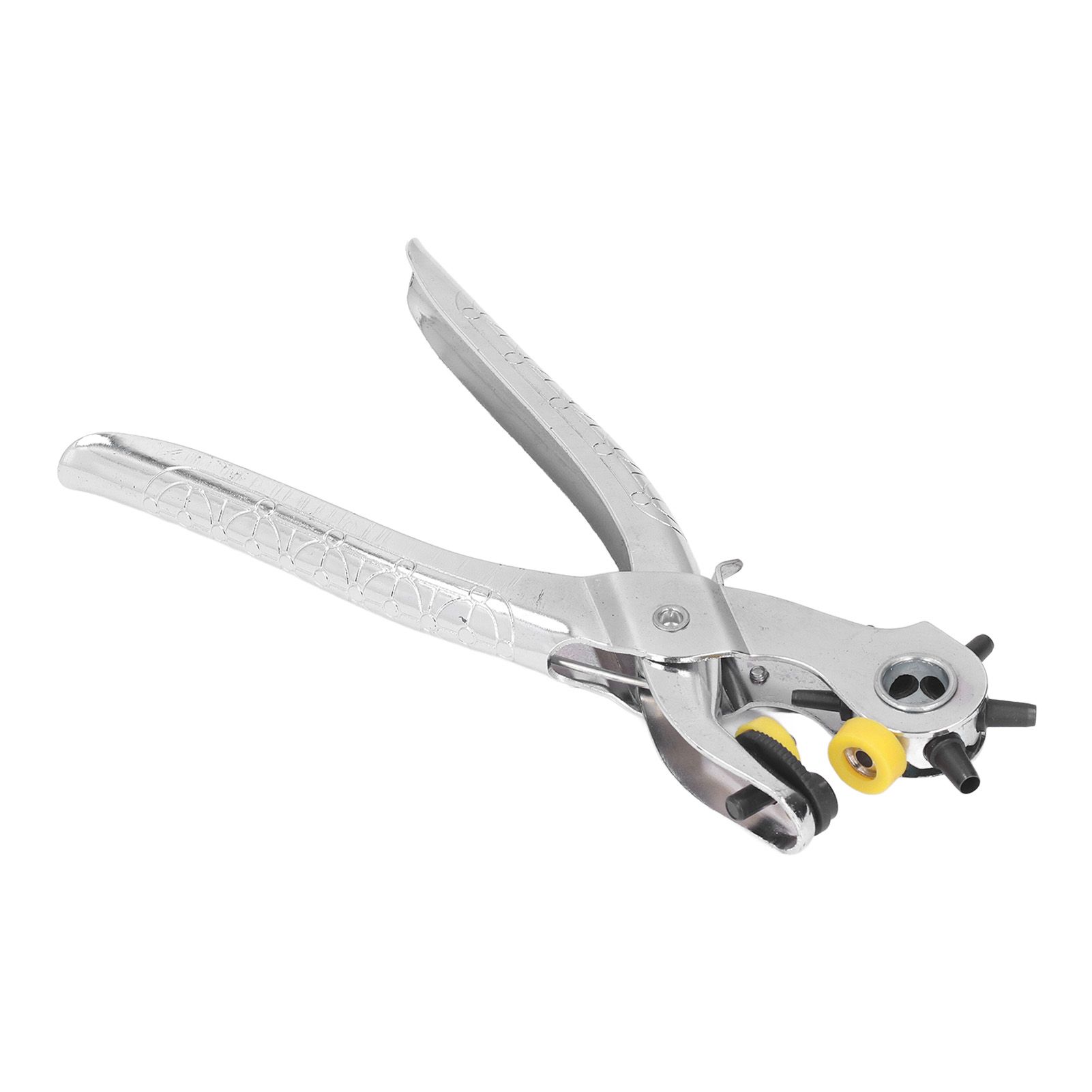 8in Belt Hole Puncher Stainless Steel Sturdy Durable Ergonomic Design Effort Saving Heat Treatment Leather Hole Punch - Image 5