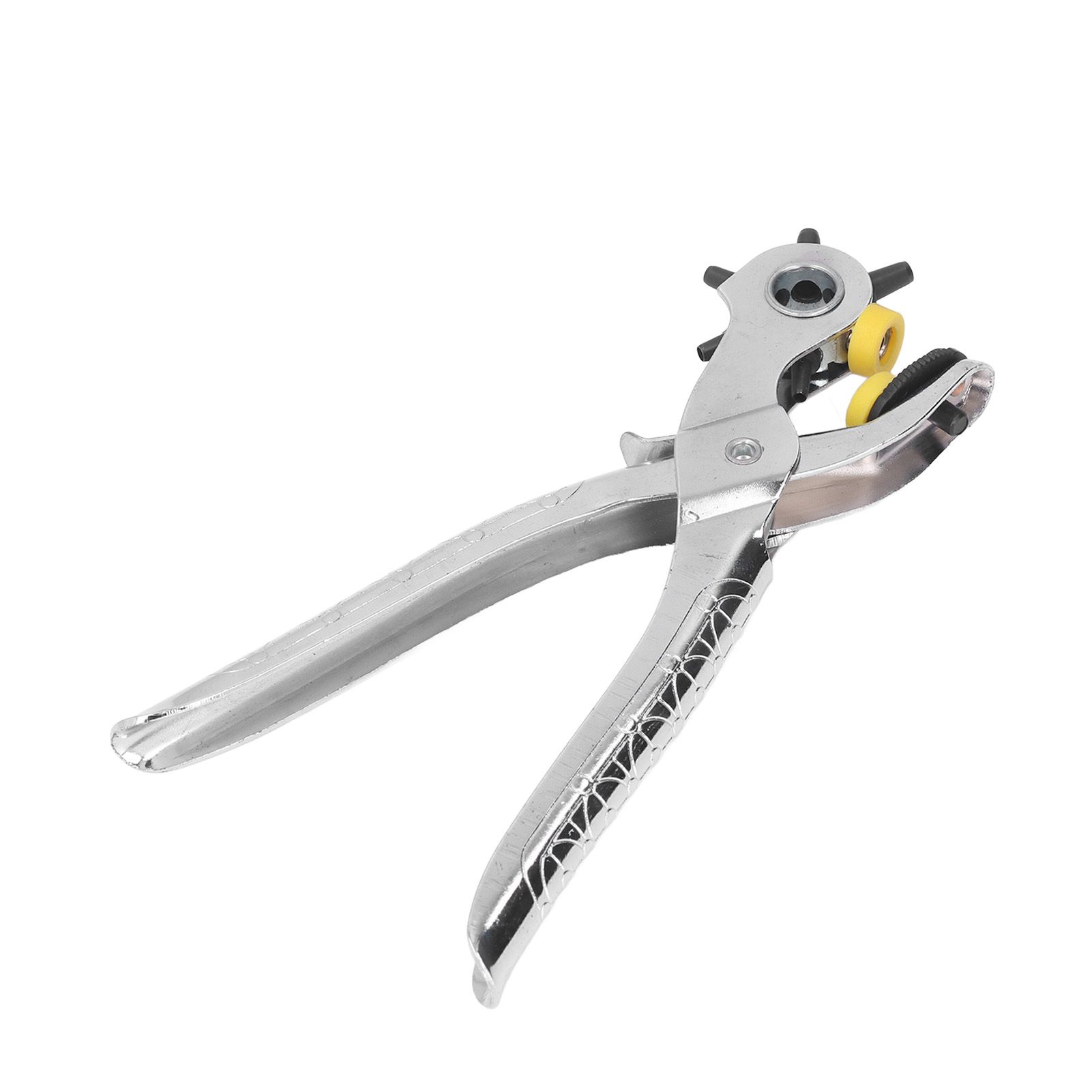 8in Belt Hole Puncher Stainless Steel Sturdy Durable Ergonomic Design Effort Saving Heat Treatment Leather Hole Punch - Image 6