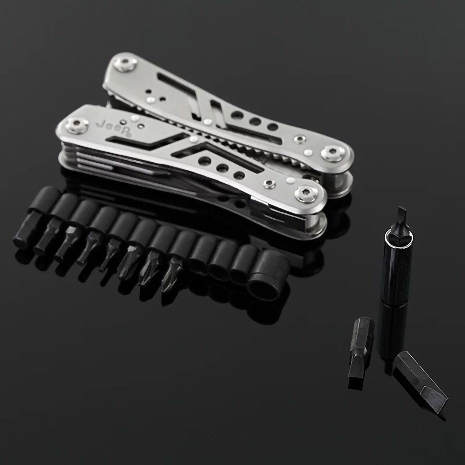 Multifunctional Pliers Portable Folding Stainless Steel Camping Pliers for Outdoor Survival - Image 4