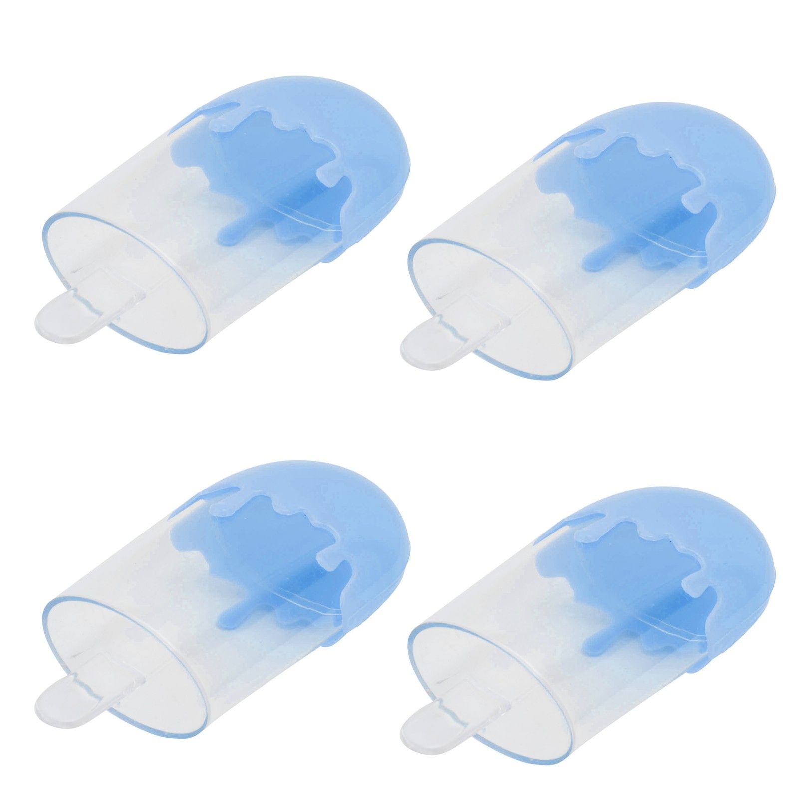 12Pcs Ice Cream Shape Candy Box Plastic Candy Case Container Wedding Party SuppliesBlue - Image 2
