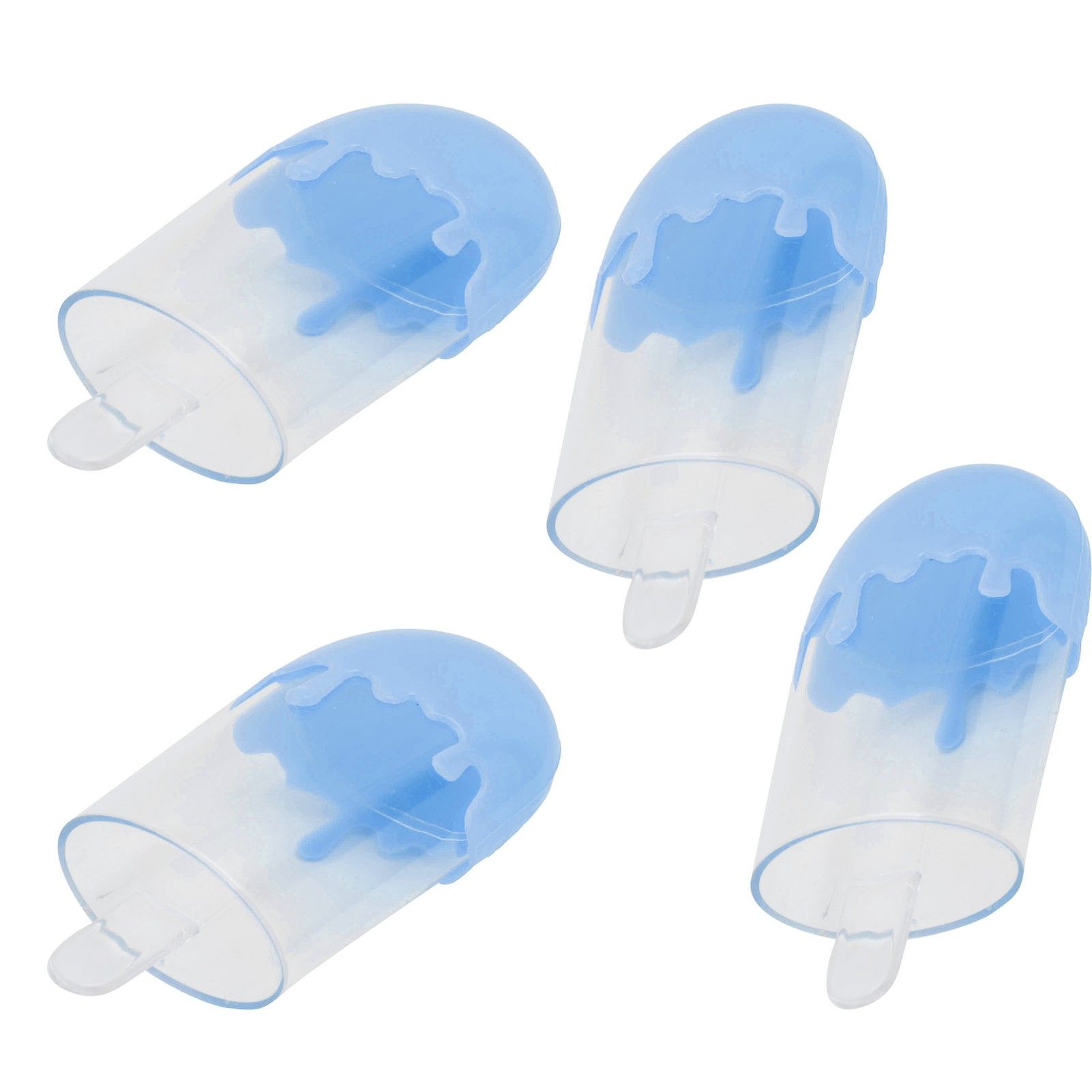 12Pcs Ice Cream Shape Candy Box Plastic Candy Case Container Wedding Party SuppliesBlue - Image 6
