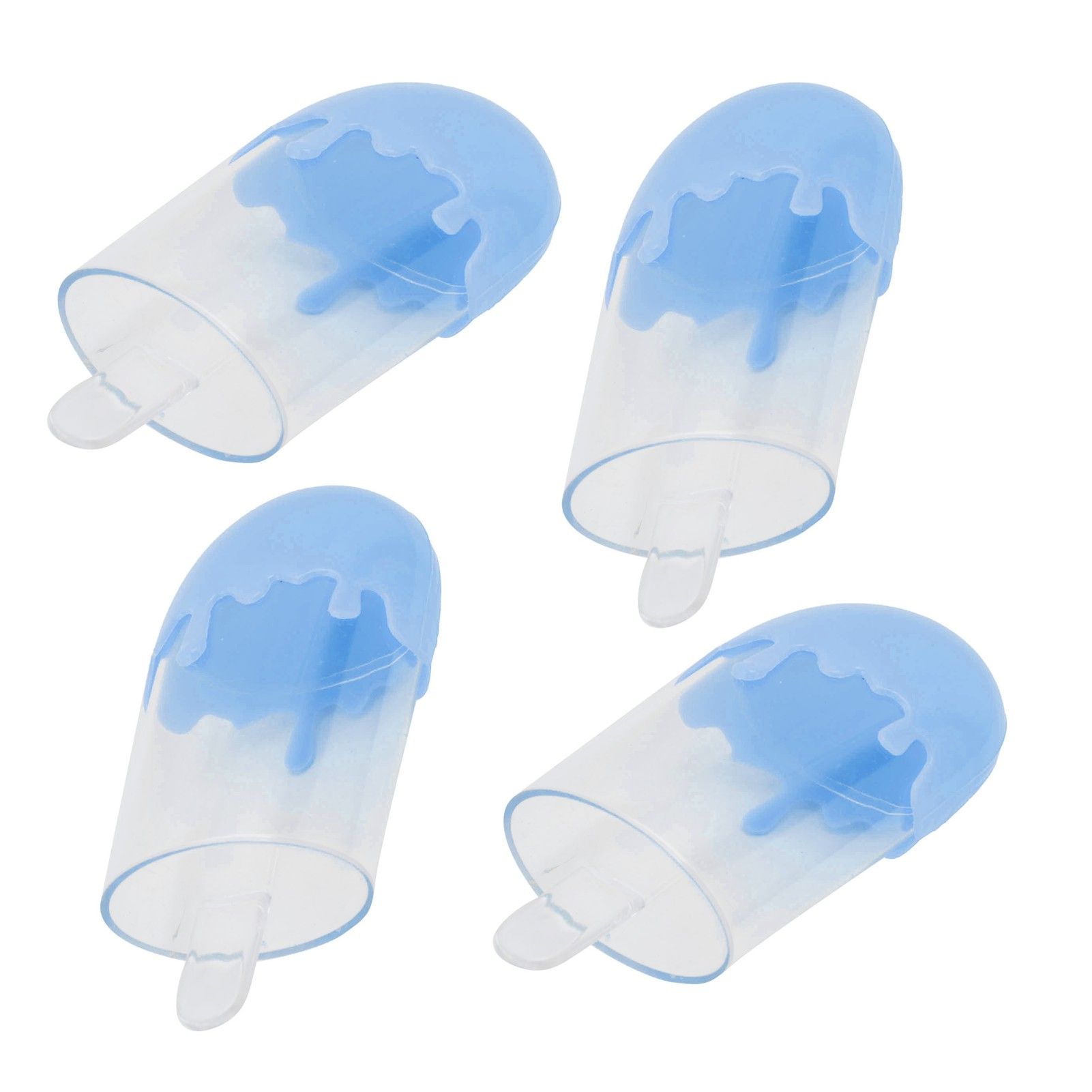 12Pcs Ice Cream Shape Candy Box Plastic Candy Case Container Wedding Party SuppliesBlue - Image 7