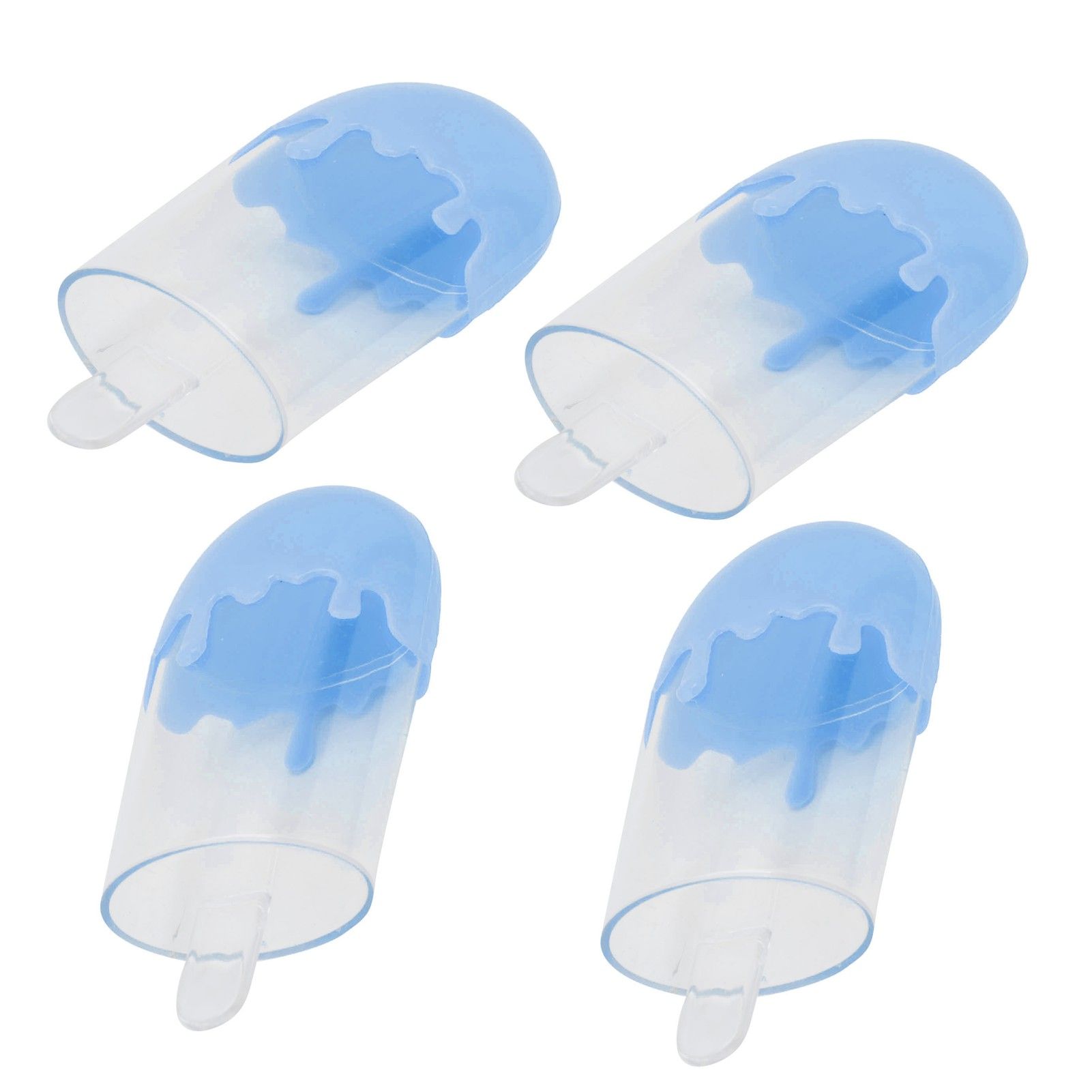 12Pcs Ice Cream Shape Candy Box Plastic Candy Case Container Wedding Party SuppliesBlue - Image 8