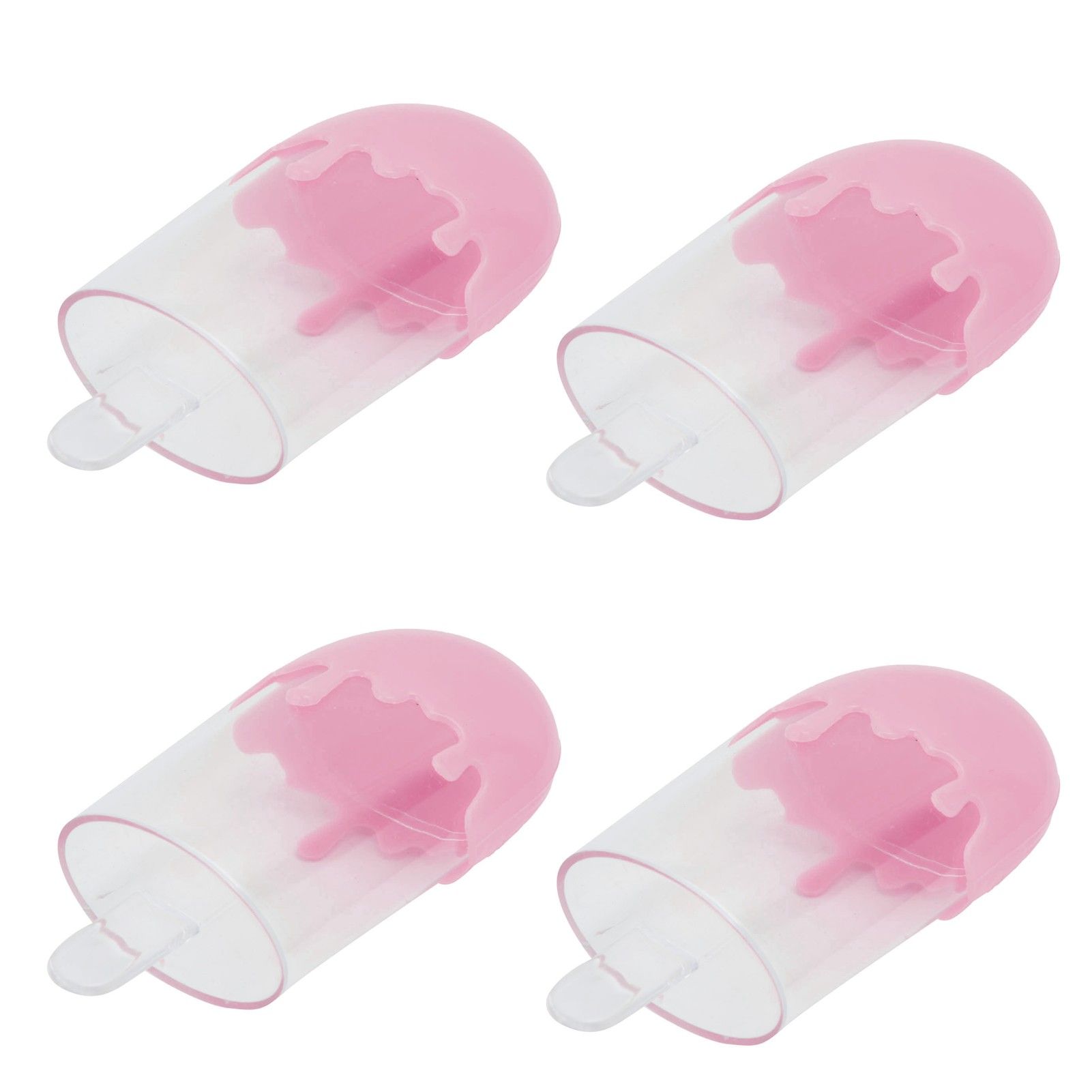 12Pcs Ice Cream Shape Candy Box Plastic Candy Case Container Wedding Party SuppliesPink - Image 2
