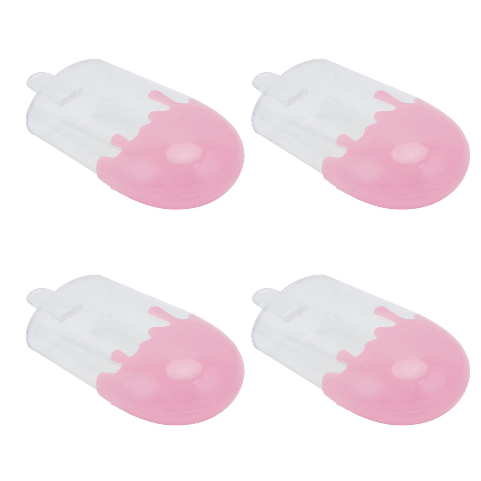 12Pcs Ice Cream Shape Candy Box Plastic Candy Case Container Wedding Party SuppliesPink - Image 3