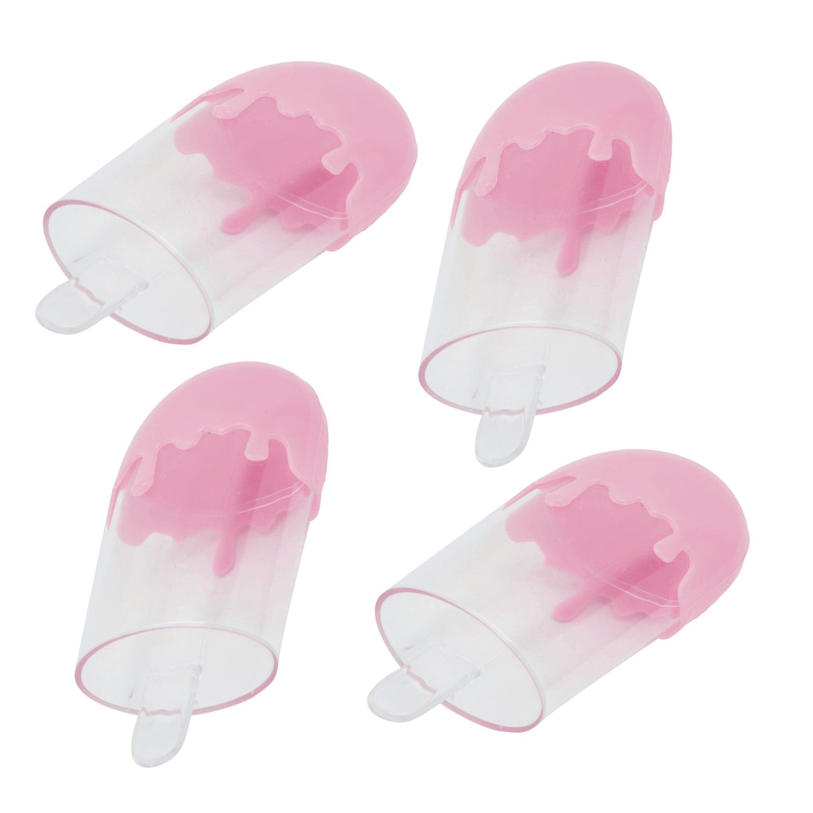 12Pcs Ice Cream Shape Candy Box Plastic Candy Case Container Wedding Party SuppliesPink - Image 7
