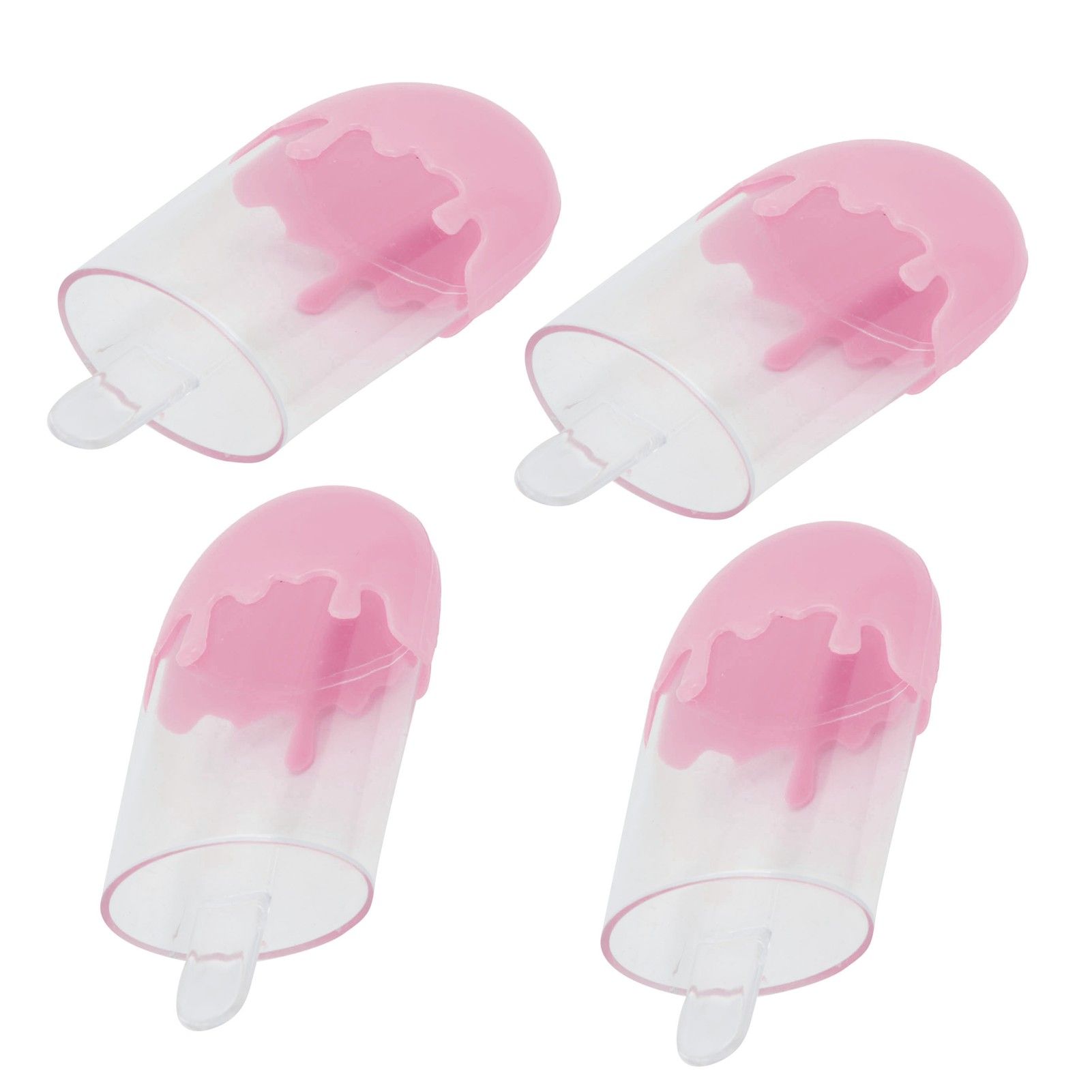 12Pcs Ice Cream Shape Candy Box Plastic Candy Case Container Wedding Party SuppliesPink - Image 8