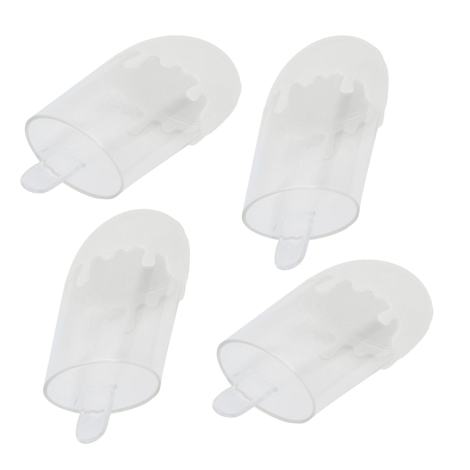 12Pcs Ice Cream Shape Candy Box Plastic Candy Case Container Wedding Party SuppliesWhite - Image 7