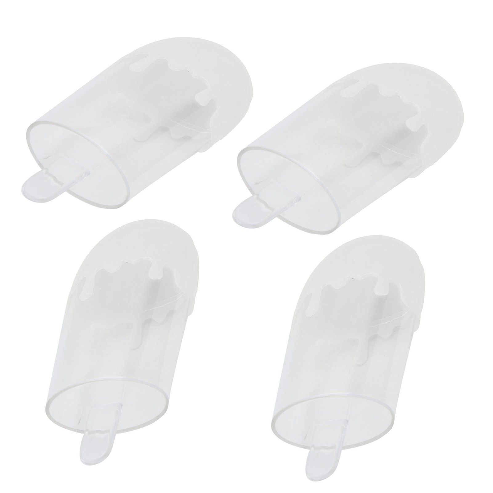 12Pcs Ice Cream Shape Candy Box Plastic Candy Case Container Wedding Party SuppliesWhite - Image 8