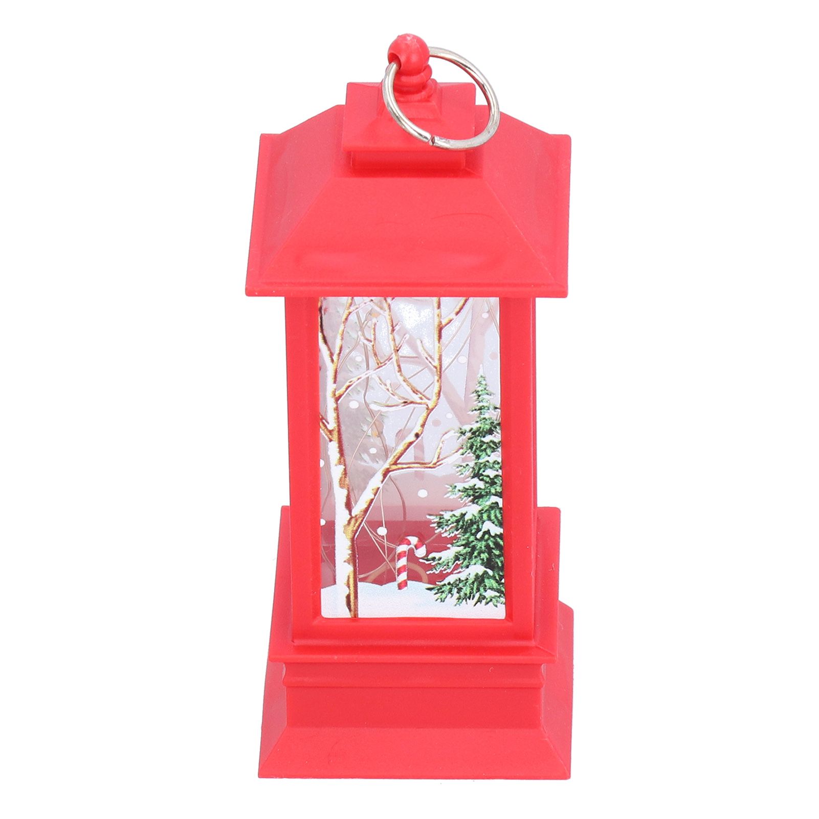 Christmas Glowing Decorative Light Portable LED Small Hanging Lamp Santa Claus Ornaments for Party Party Children GiftsRed - Image 4