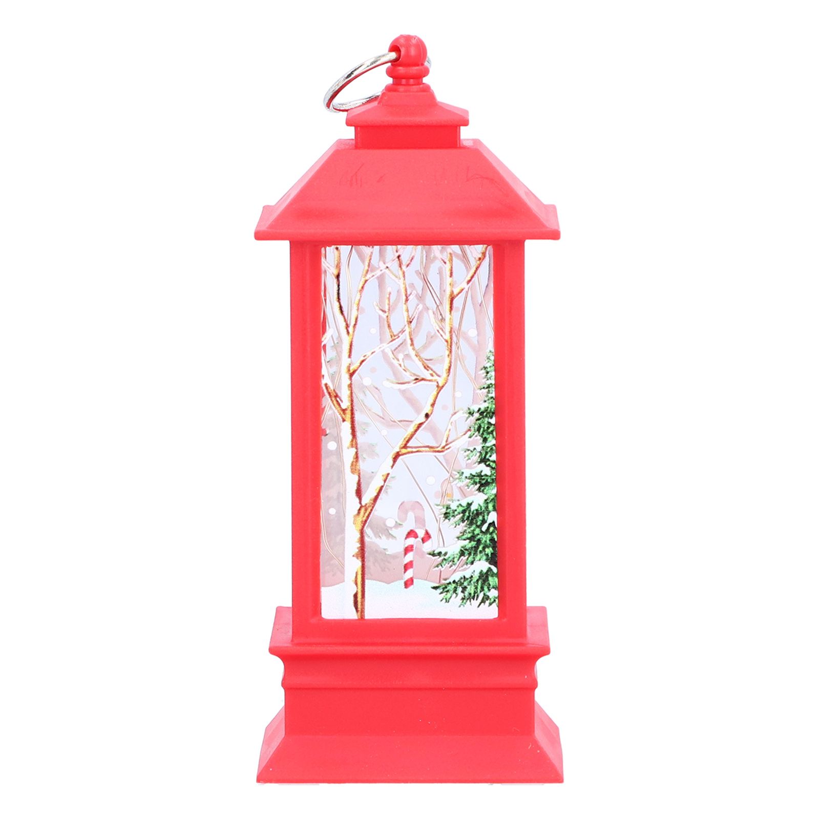 Christmas Glowing Decorative Light Portable LED Small Hanging Lamp Santa Claus Ornaments for Party Party Children GiftsRed - Image 8