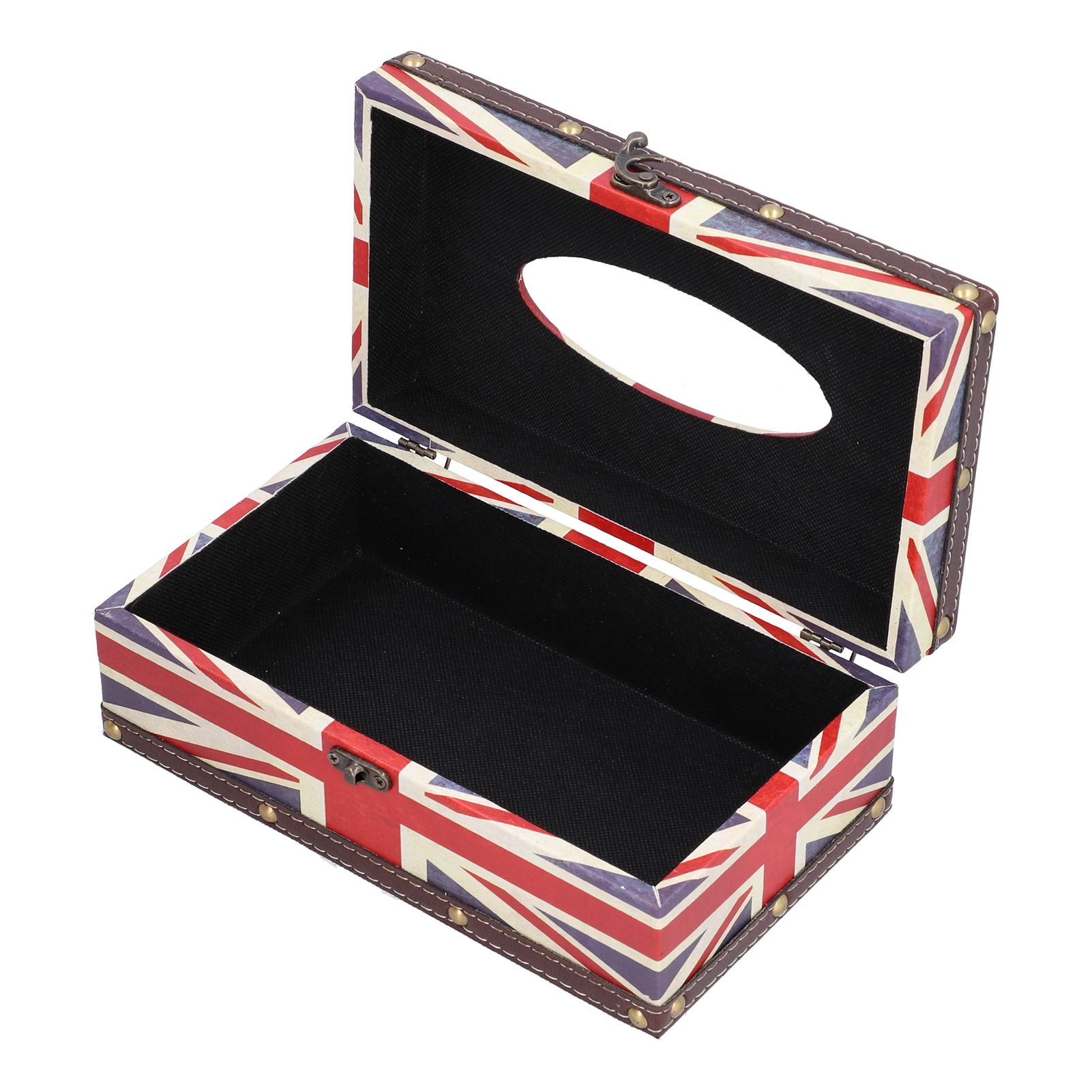 Tissue Box Vintage Delicate Napkin Storage Box Holder for Bathroom Dressing Table - Image 1