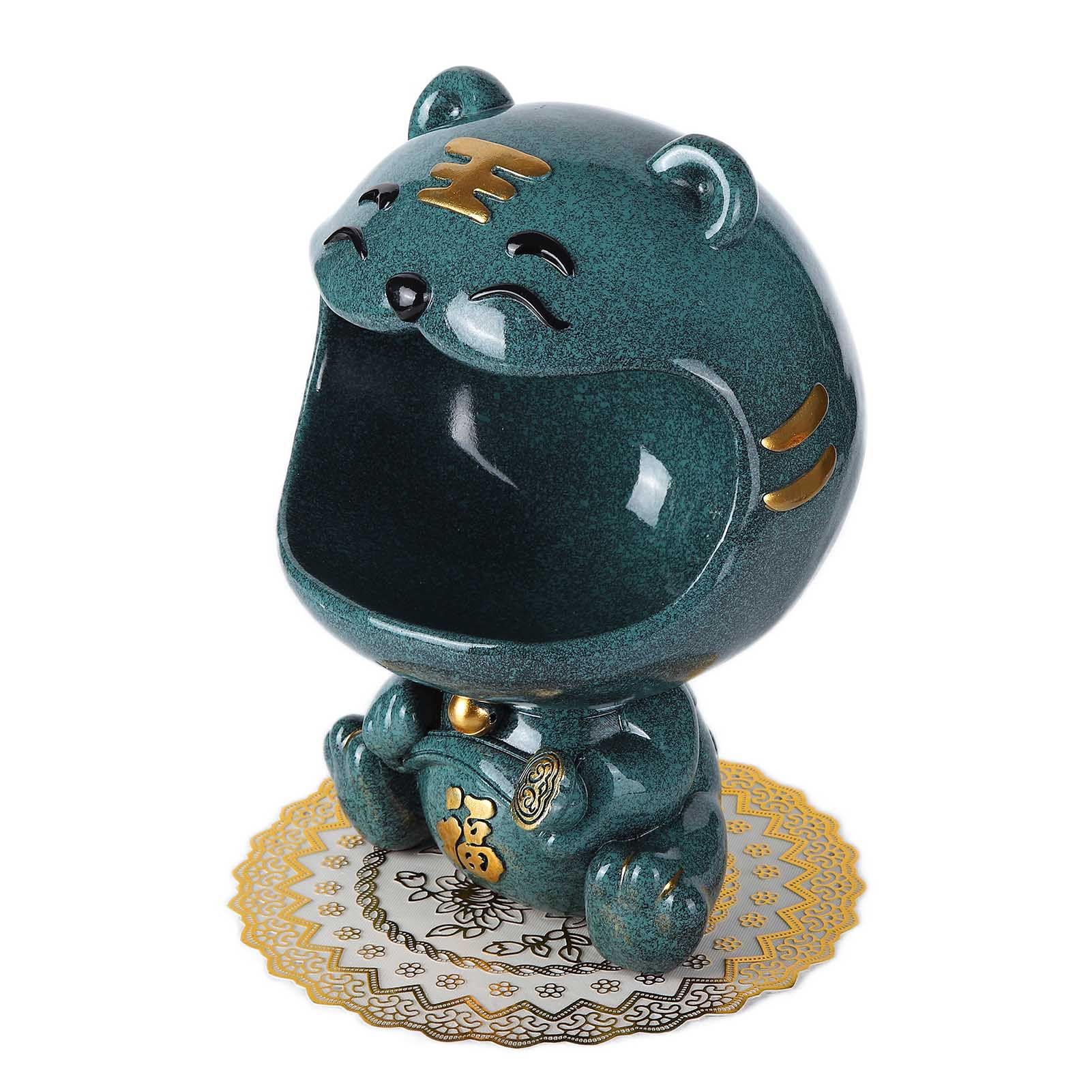 Cut Animal Shaped Key Phone Storage Basket Container Home Entryway Decor Accessory Display MoldBlue - Image 3