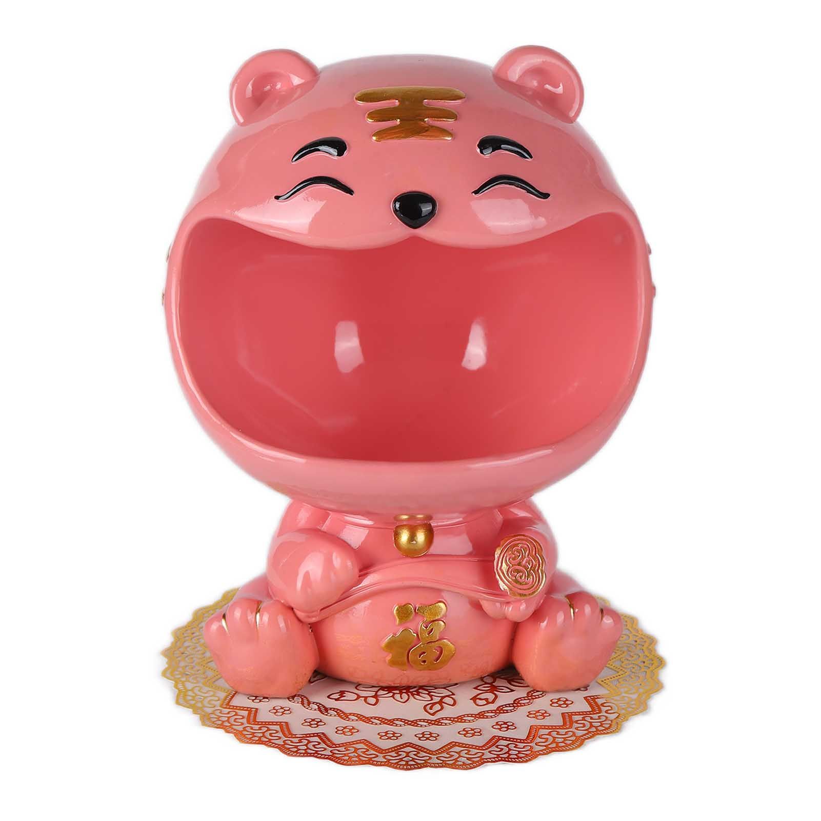 Cut Animal Shaped Key Phone Storage Basket Container Home Entryway Decor Accessory Display MoldPink - Image 2