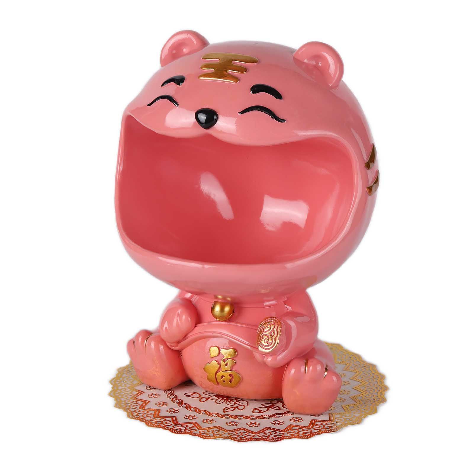 Cut Animal Shaped Key Phone Storage Basket Container Home Entryway Decor Accessory Display MoldPink - Image 3