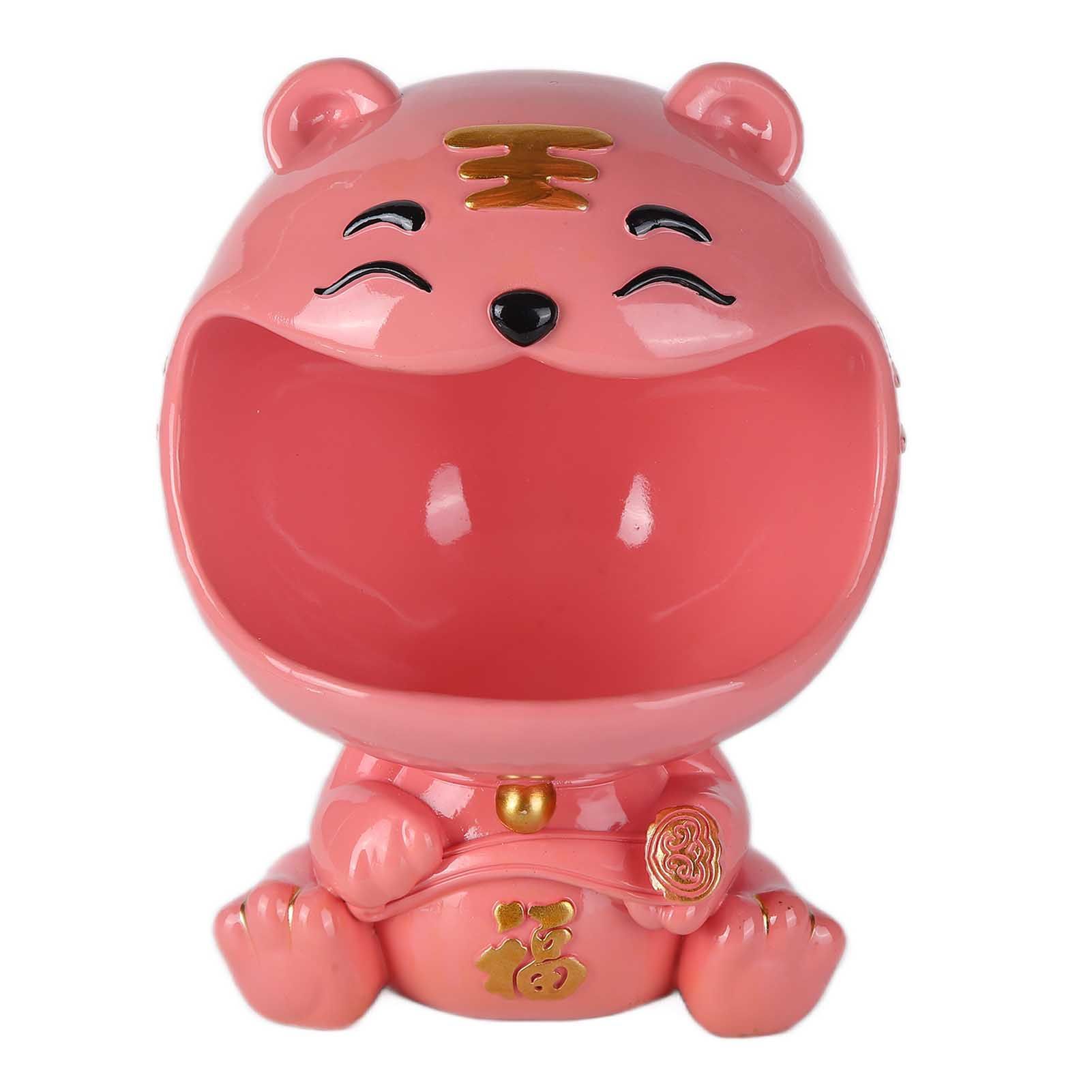 Cut Animal Shaped Key Phone Storage Basket Container Home Entryway Decor Accessory Display MoldPink - Image 6