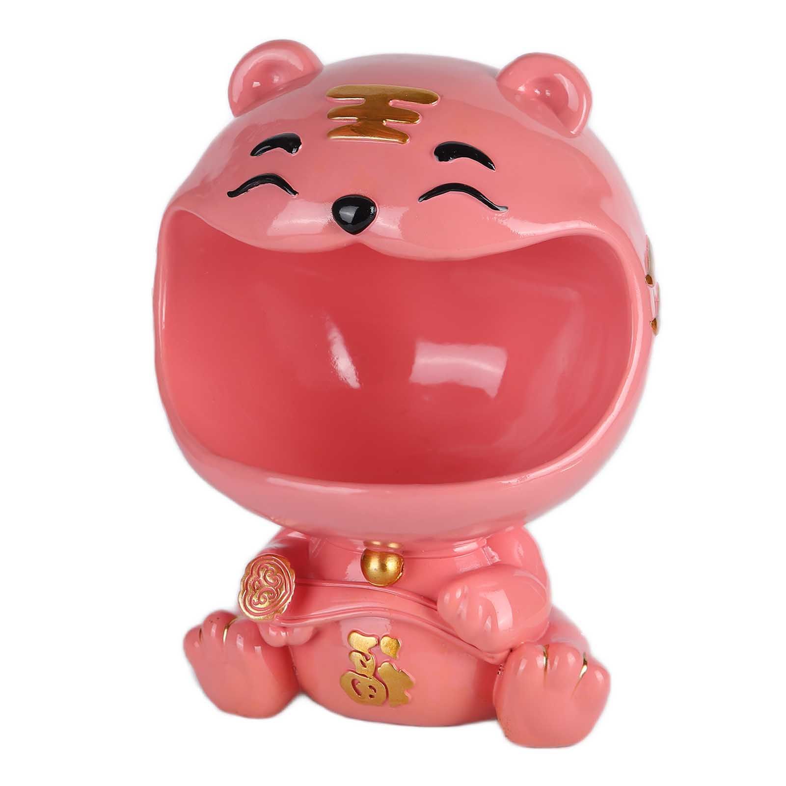 Cut Animal Shaped Key Phone Storage Basket Container Home Entryway Decor Accessory Display MoldPink - Image 8