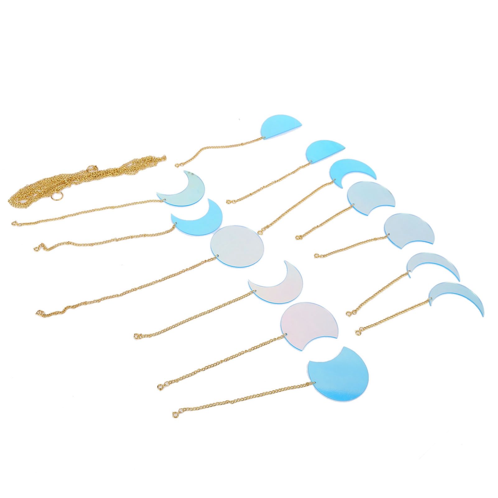 13PCS Moon Phase Wall Hanging Decor Banners Hanging Ornaments for Bedroom Home Office Nursery Wall Art - Image 2