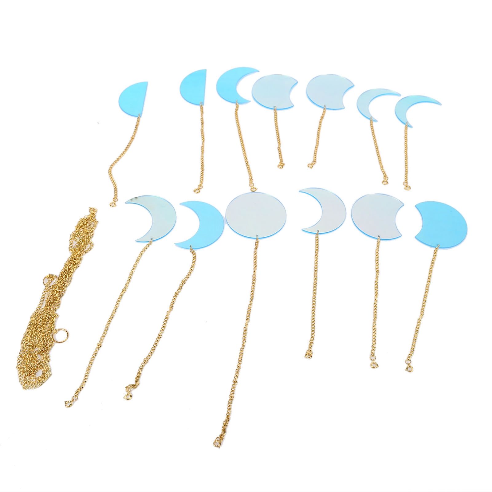 13PCS Moon Phase Wall Hanging Decor Banners Hanging Ornaments for Bedroom Home Office Nursery Wall Art - Image 3