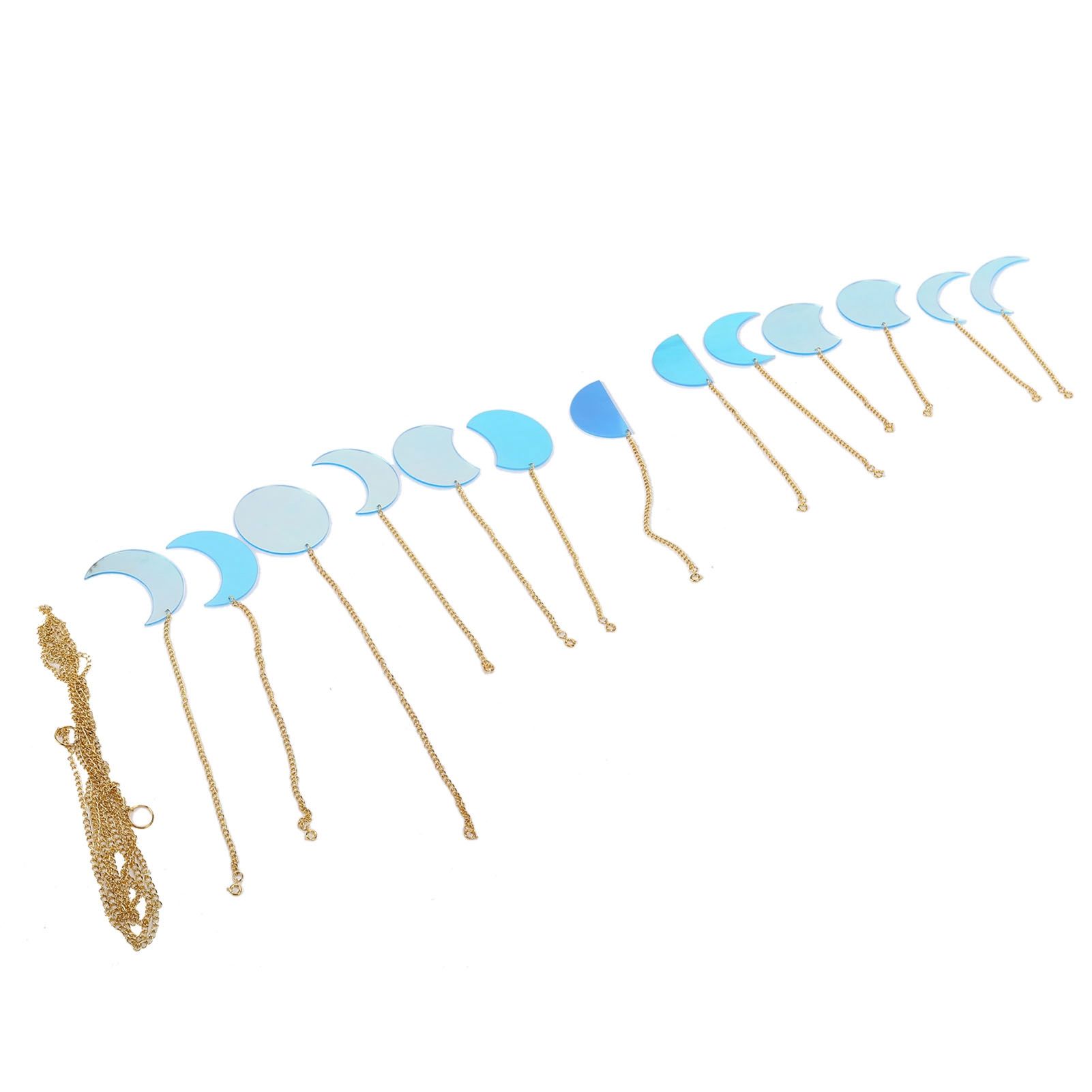 13PCS Moon Phase Wall Hanging Decor Banners Hanging Ornaments for Bedroom Home Office Nursery Wall Art - Image 4
