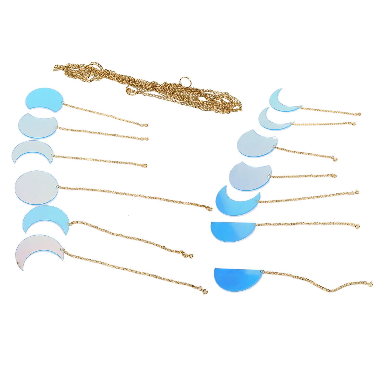 13PCS Moon Phase Wall Hanging Decor Banners Hanging Ornaments for Bedroom Home Office Nursery Wall Art - Image 5