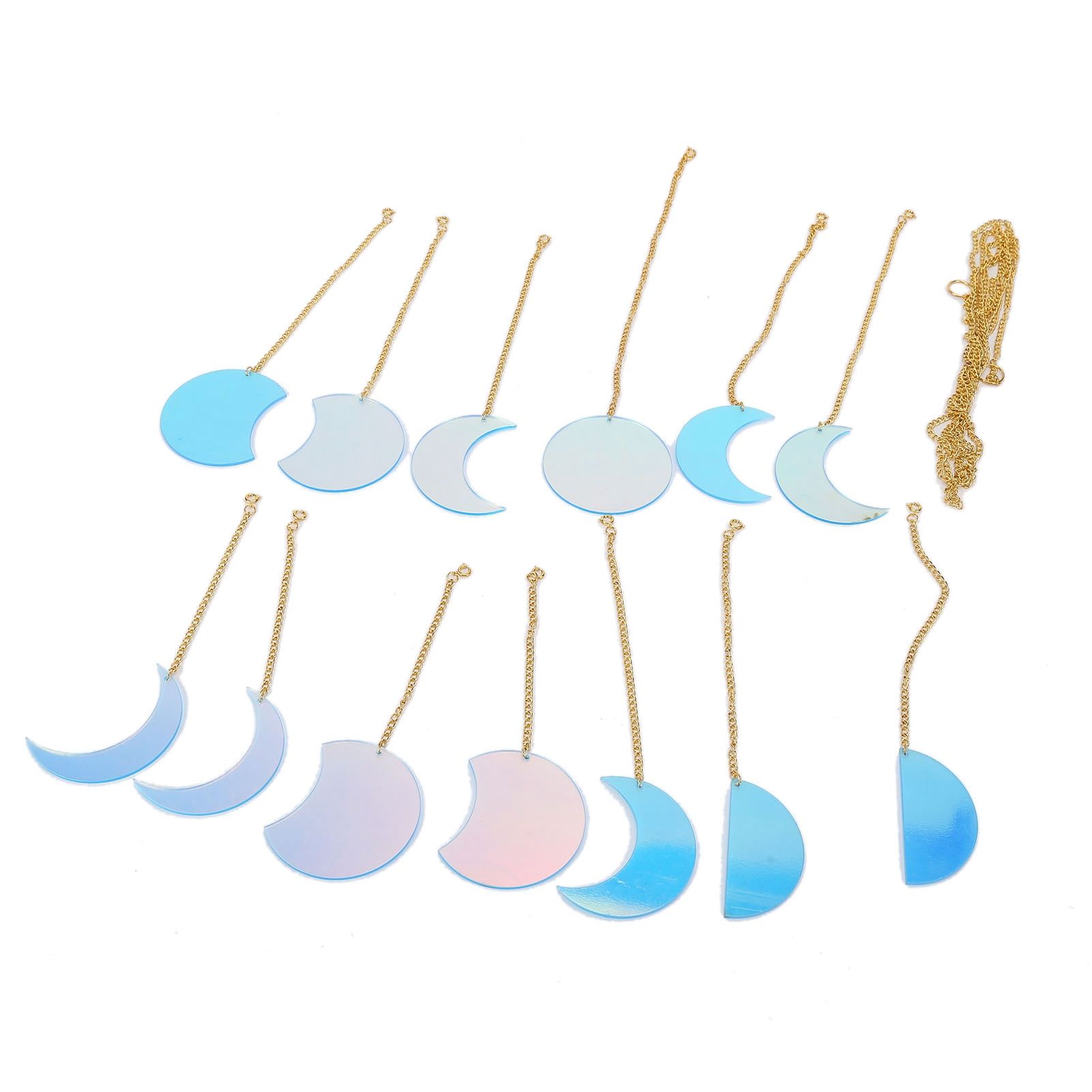 13PCS Moon Phase Wall Hanging Decor Banners Hanging Ornaments for Bedroom Home Office Nursery Wall Art - Image 7
