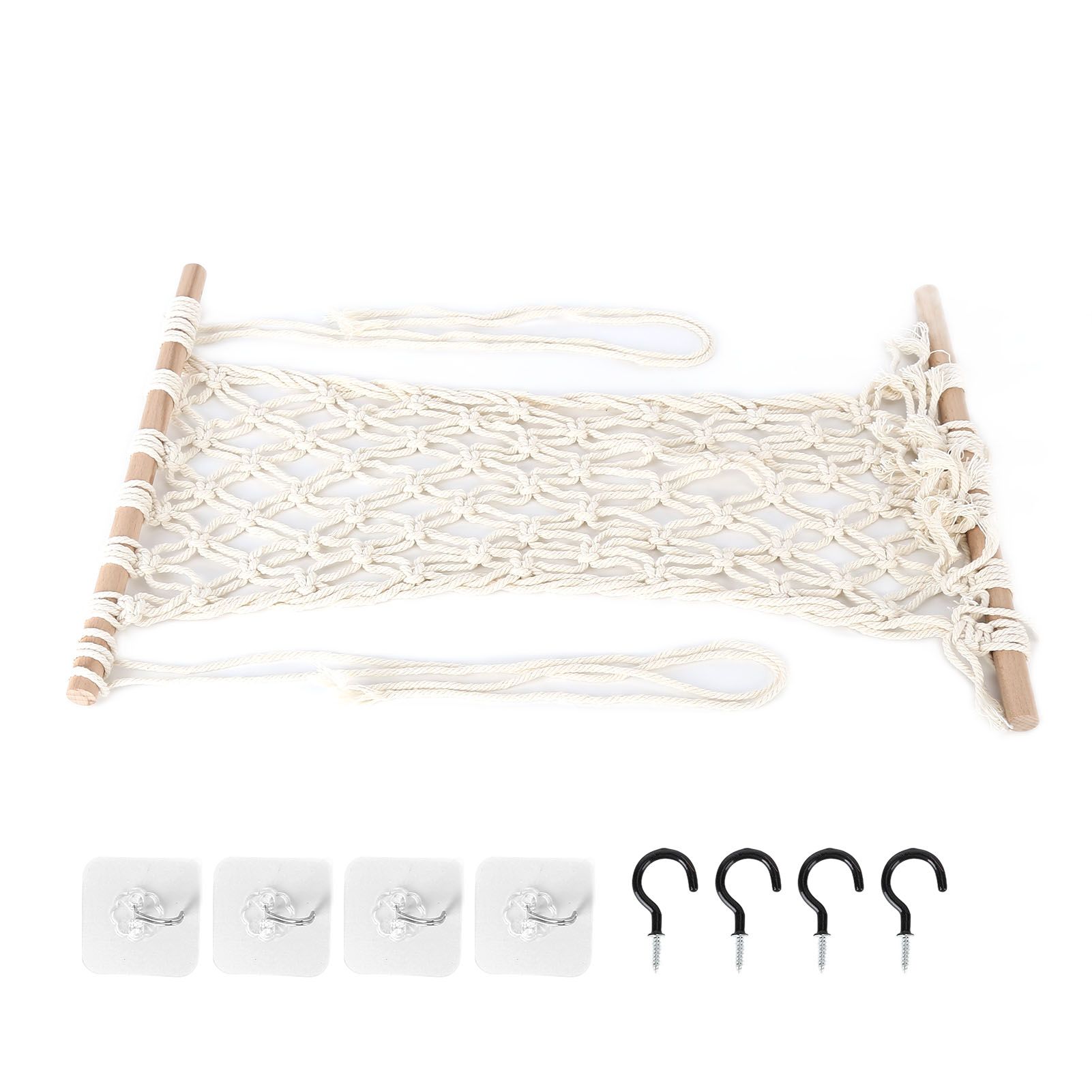 Simple Hanging Fruit Basket Fruit Hammock Holder Net Cotton Rope Hanger for Kitchen Home Decor - Image 2