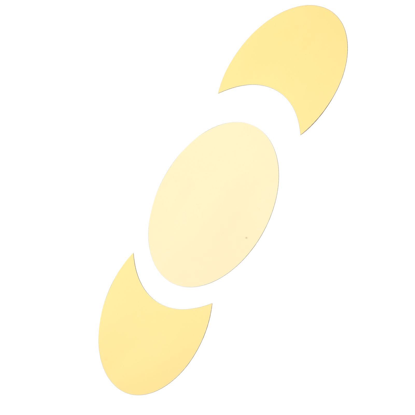 Acrylic Mirror Wall Sticker Sun Half Moon Shape Decorative Background Decal for Home UseGold - Image 4