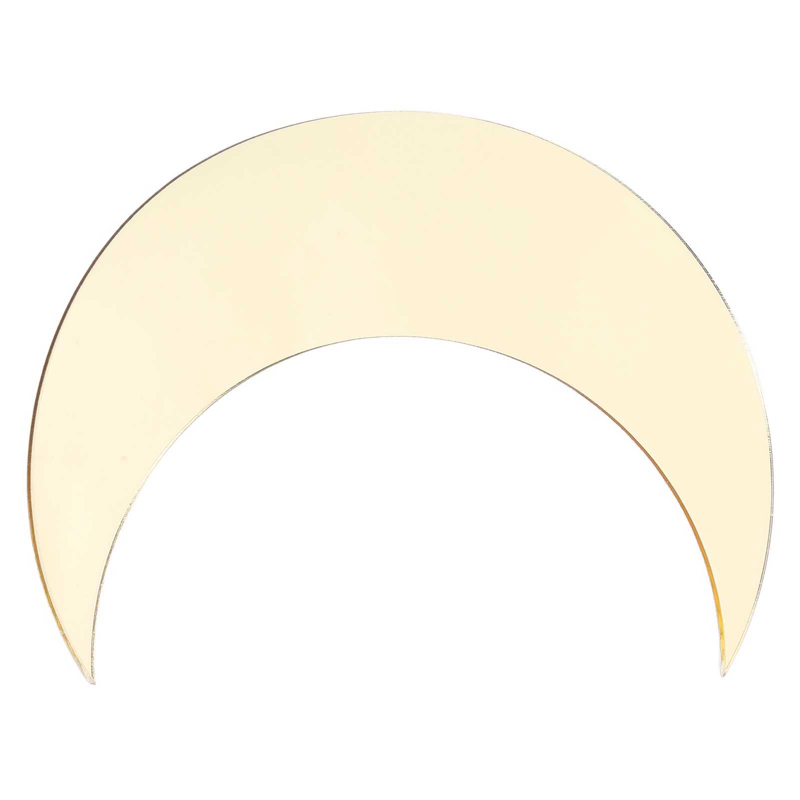 Moon Shape Mirror Wall Sticker Acrylic Decorative Background Decal for Home Office CorridorGold - Image 3