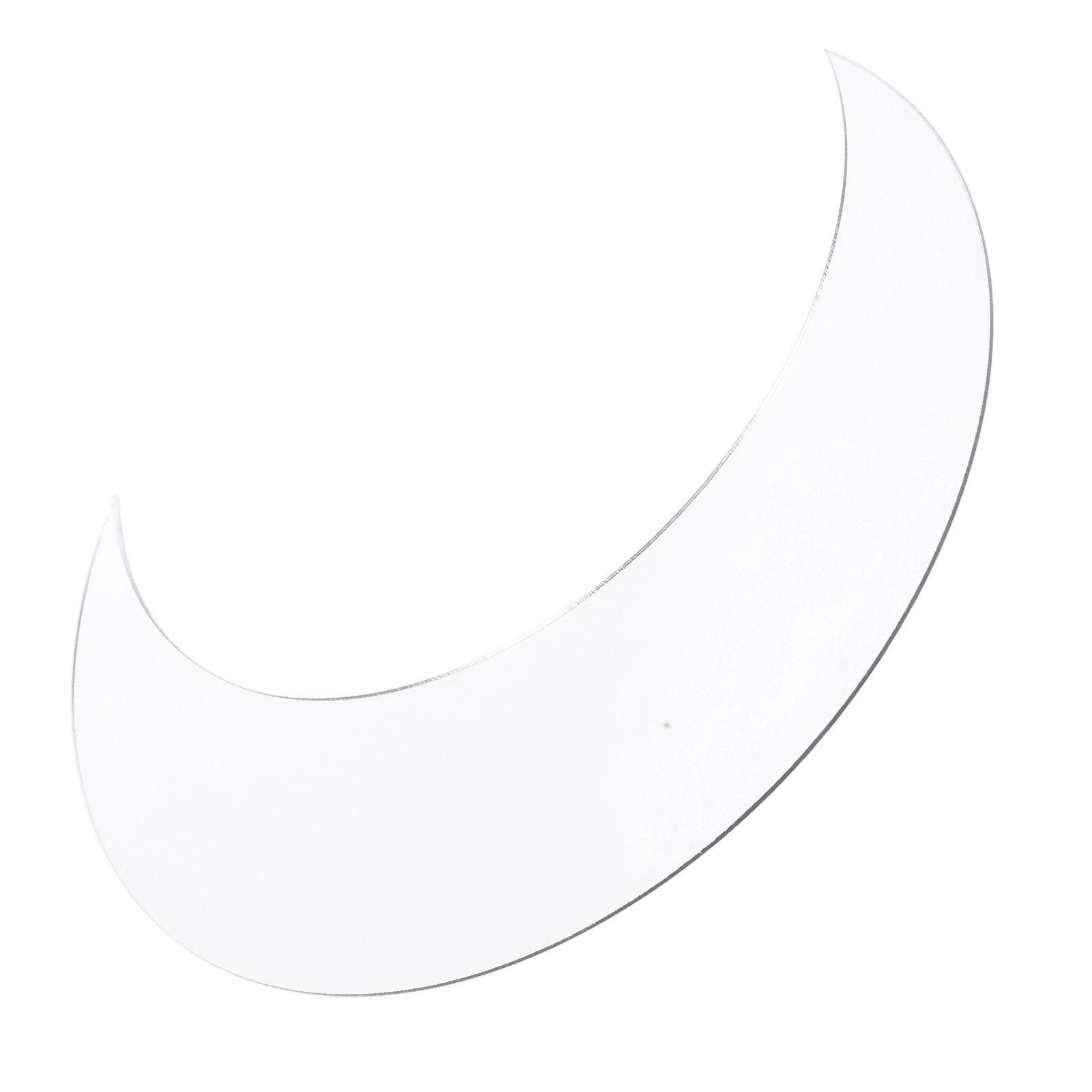 Moon Shape Mirror Wall Sticker Acrylic Decorative Background Decal for Home Office CorridorSilver - Image 6