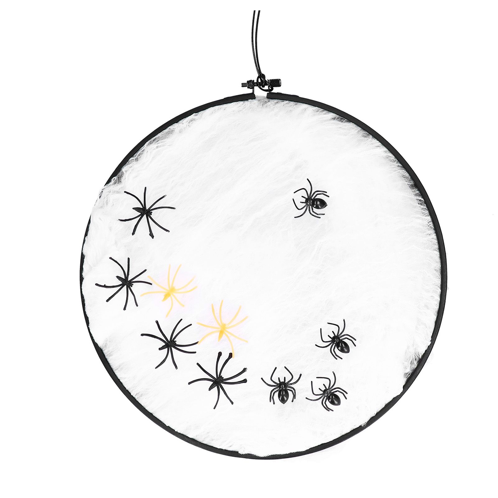 Halloween Embroidery DIY Decorative Cross Stitch Crafts Kit for Home Festival DecorationWithout Bowknot - Image 2