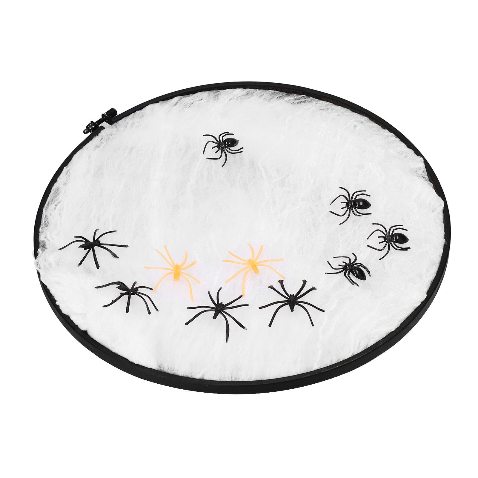 Halloween Embroidery DIY Decorative Cross Stitch Crafts Kit for Home Festival DecorationWithout Bowknot - Image 6