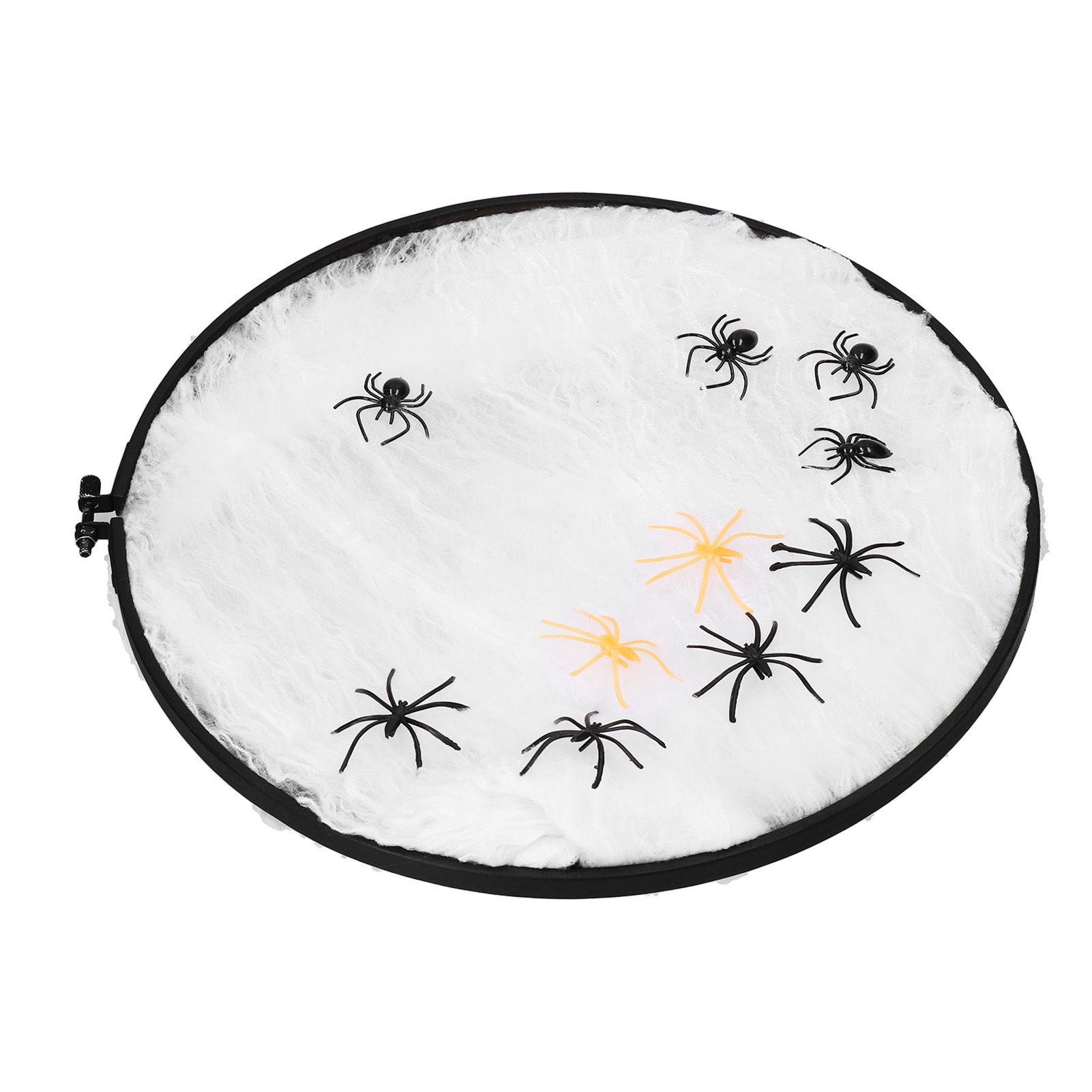 Halloween Embroidery DIY Decorative Cross Stitch Crafts Kit for Home Festival DecorationWithout Bowknot - Image 7