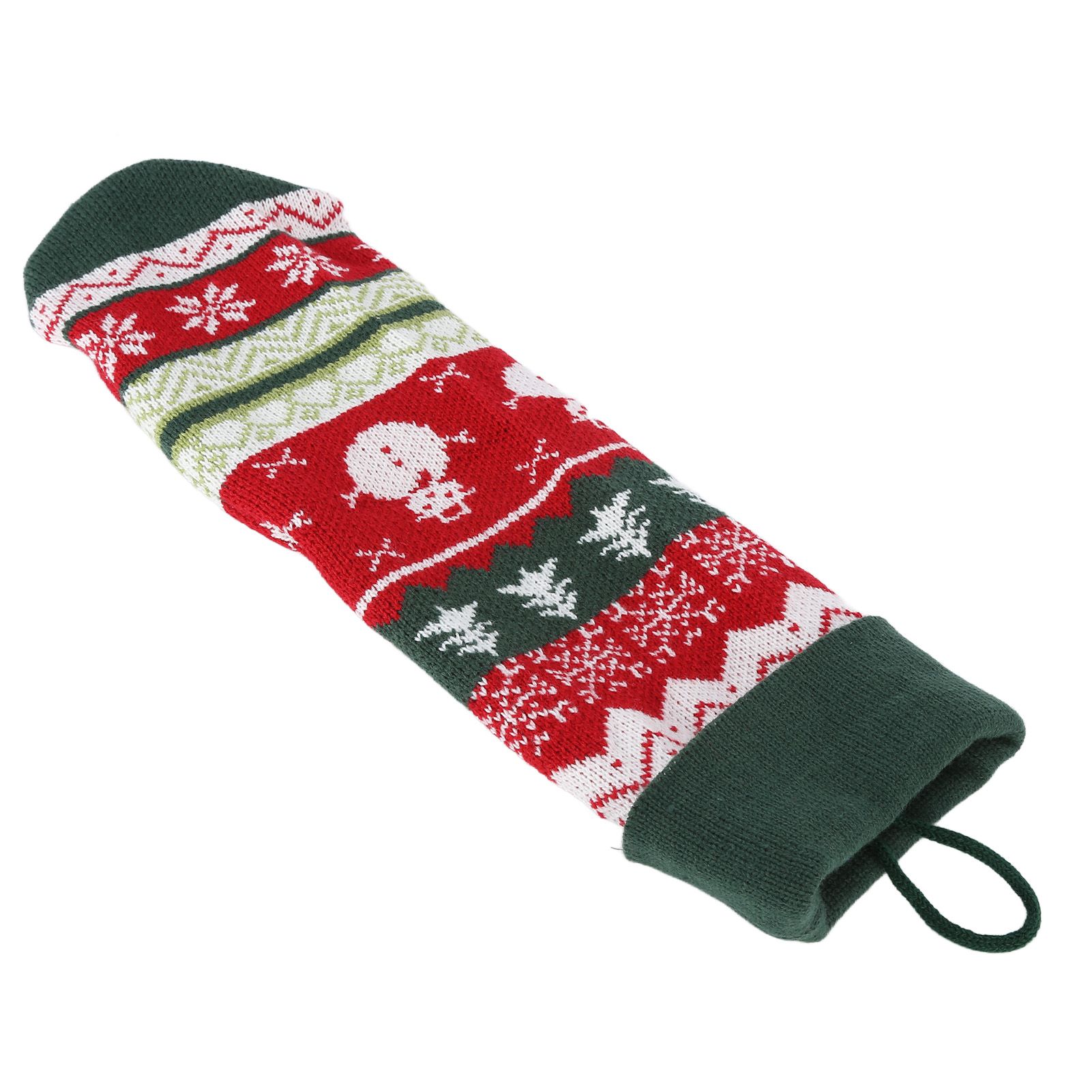 Christmas Decorations Children Sock Ornament Gift Bag Home Decoration for FestivalGreen Rope - Image 4