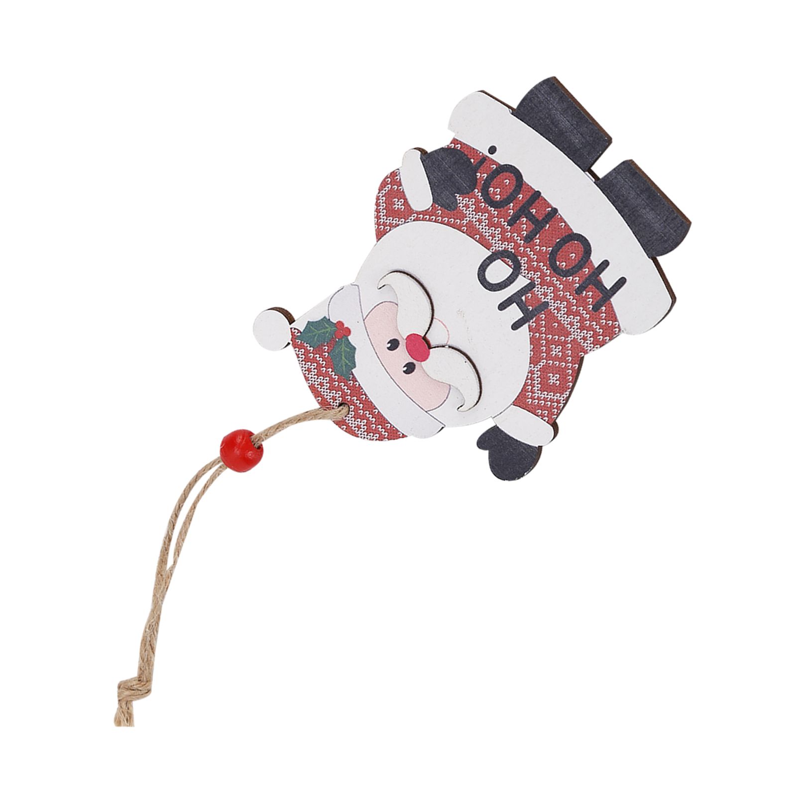 DIY Christmas Ornament Wooden Christmas Tree Decoration for Spring Festival HomeElder - Image 7