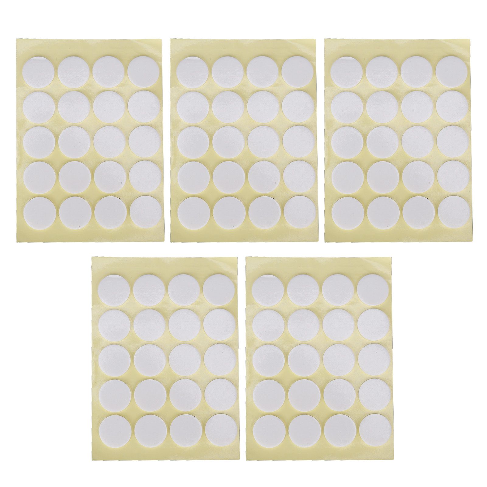 200Pcs Candle Wick Stickers Heat Resistant Double Sided Tape Sticker for Candle MakingYellow Bottom - Image 1