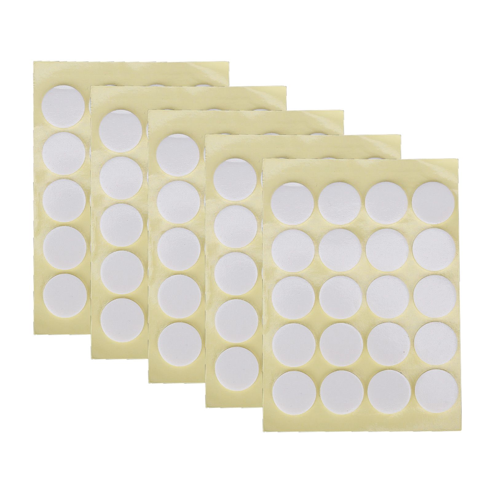 200Pcs Candle Wick Stickers Heat Resistant Double Sided Tape Sticker for Candle MakingYellow Bottom - Image 2