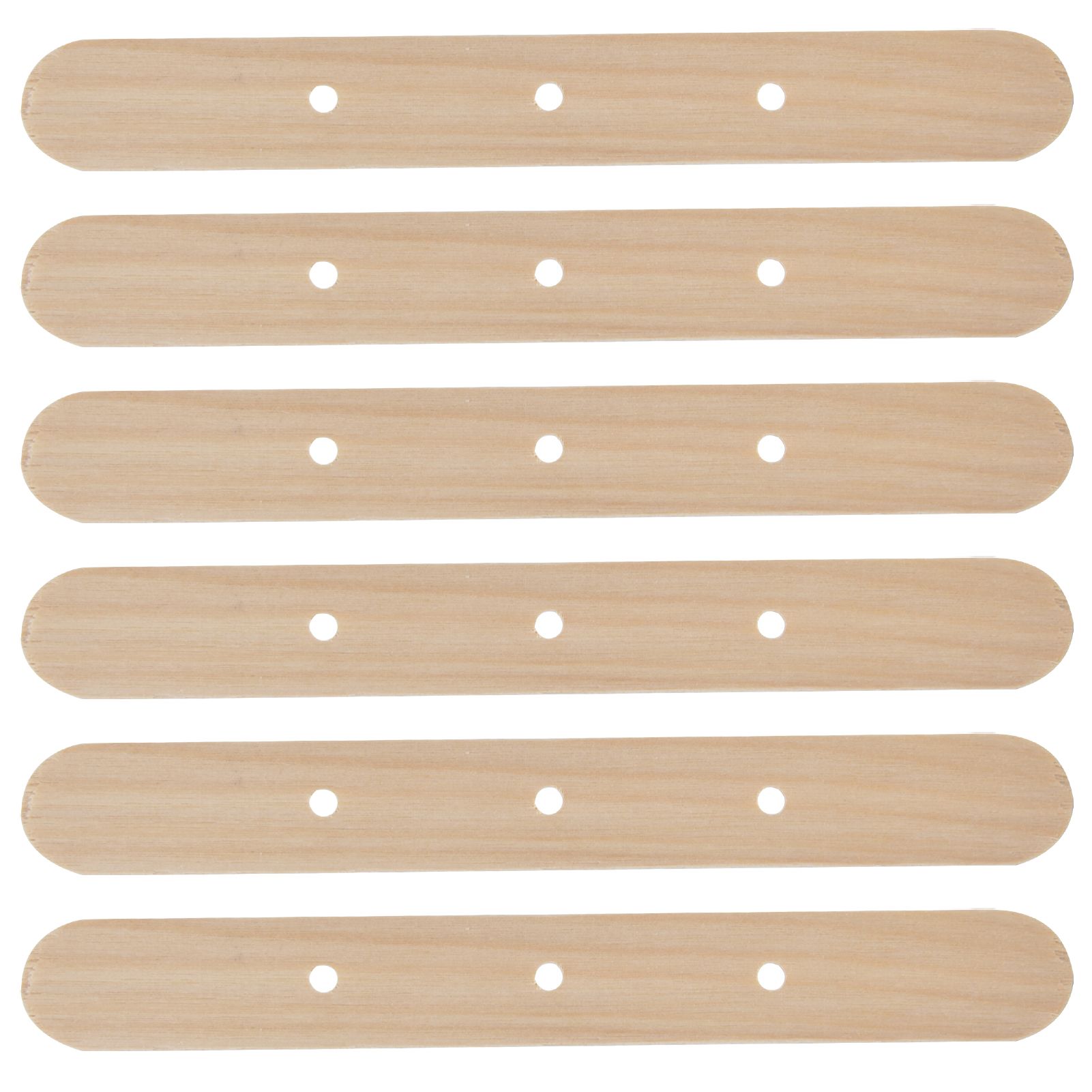 50Pcs Candle Wick Holder Birch Easy Use Reusable Wooden Wax Core Holder for Making Candles150x20mm 3 Hole - Image 6