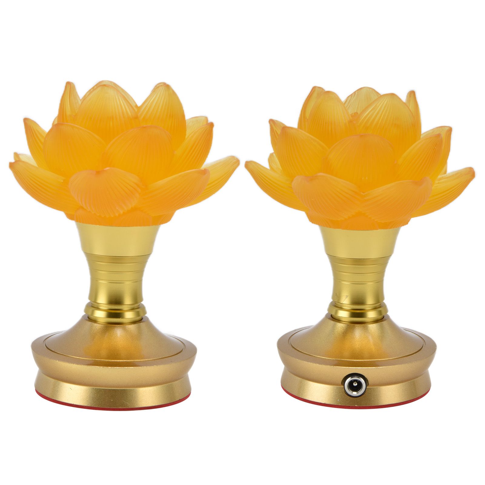2 Set LED Buddhist Light 3 Color Adjustment Buddha Lamp Plug In Flower Light for Home Buddhist SupplyAU Plug 100-240V - Image 8