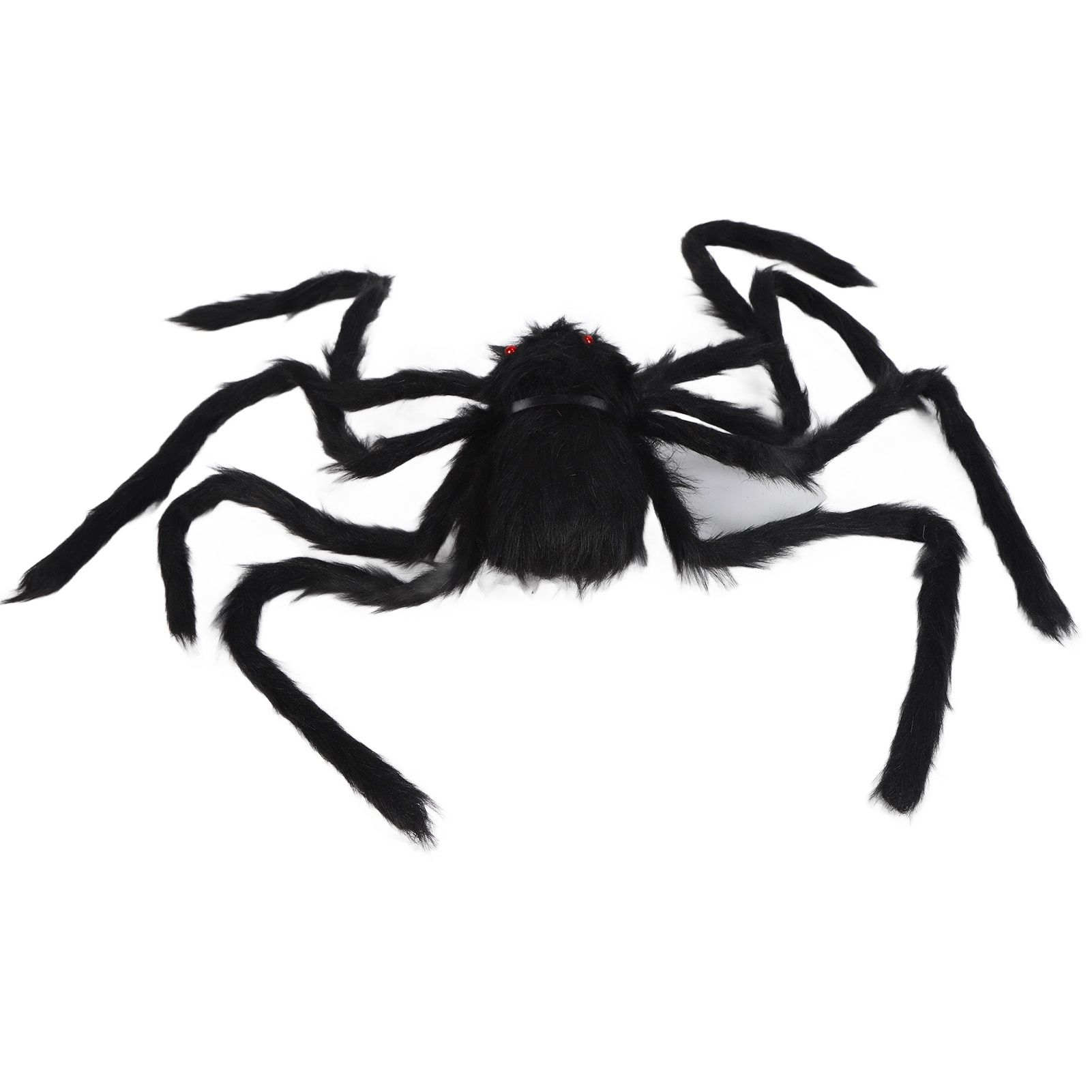 Spiders Halloween Decor Terrible Reusable Black Giant Spider Halloween Decoration for Indoor Outdoor90cm - Image 4