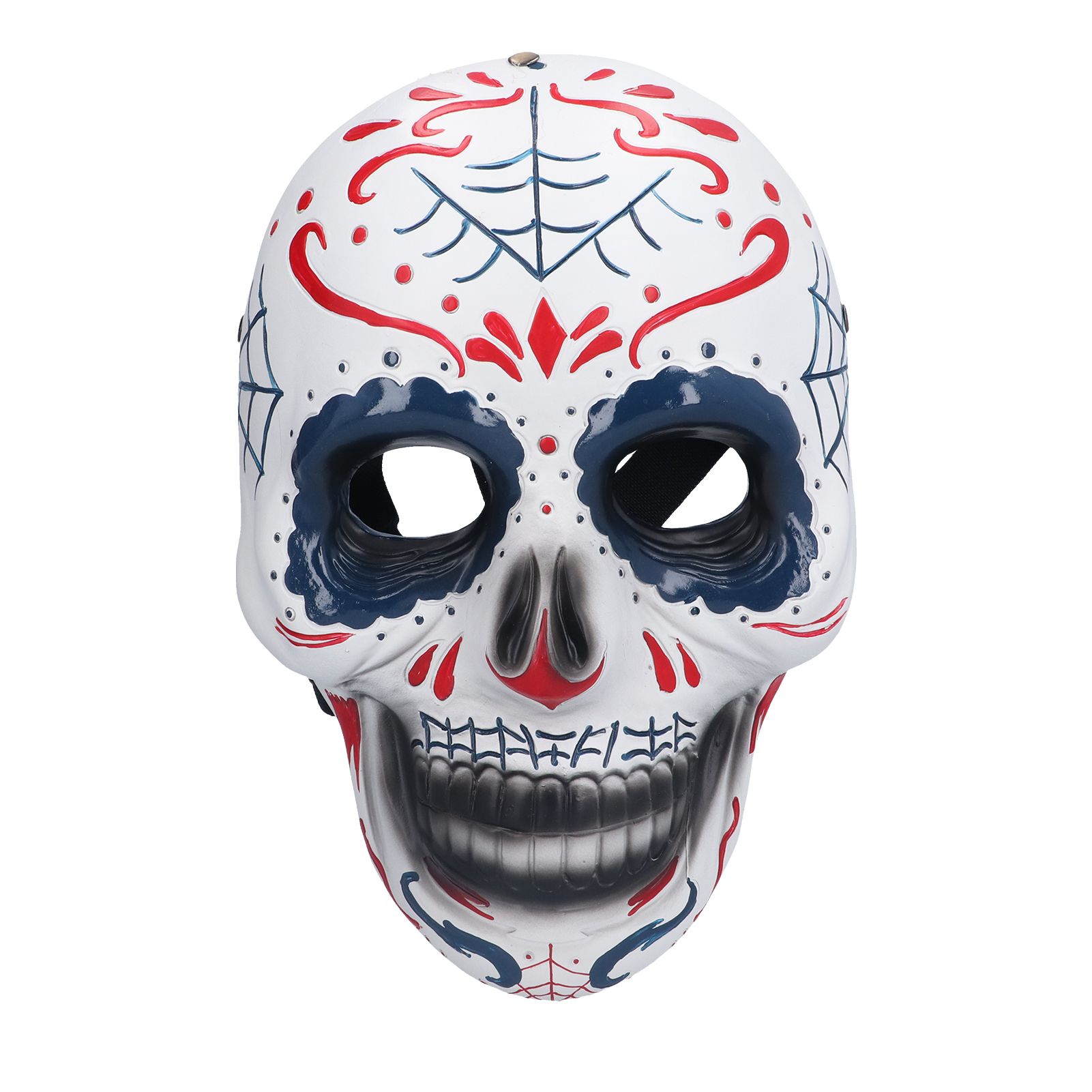 Resin Skull Shape Mask Unique Unisex Halloween Cosplay Costume Party Face Mask Props Decoration - Image 1