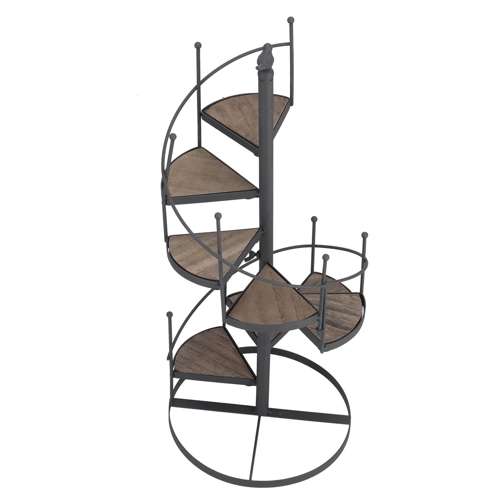 European Style Decorative Plant Shelf Multifuctional Wrought Iron Plant Rack Easy to Install for Balcony and Living Room - Image 7
