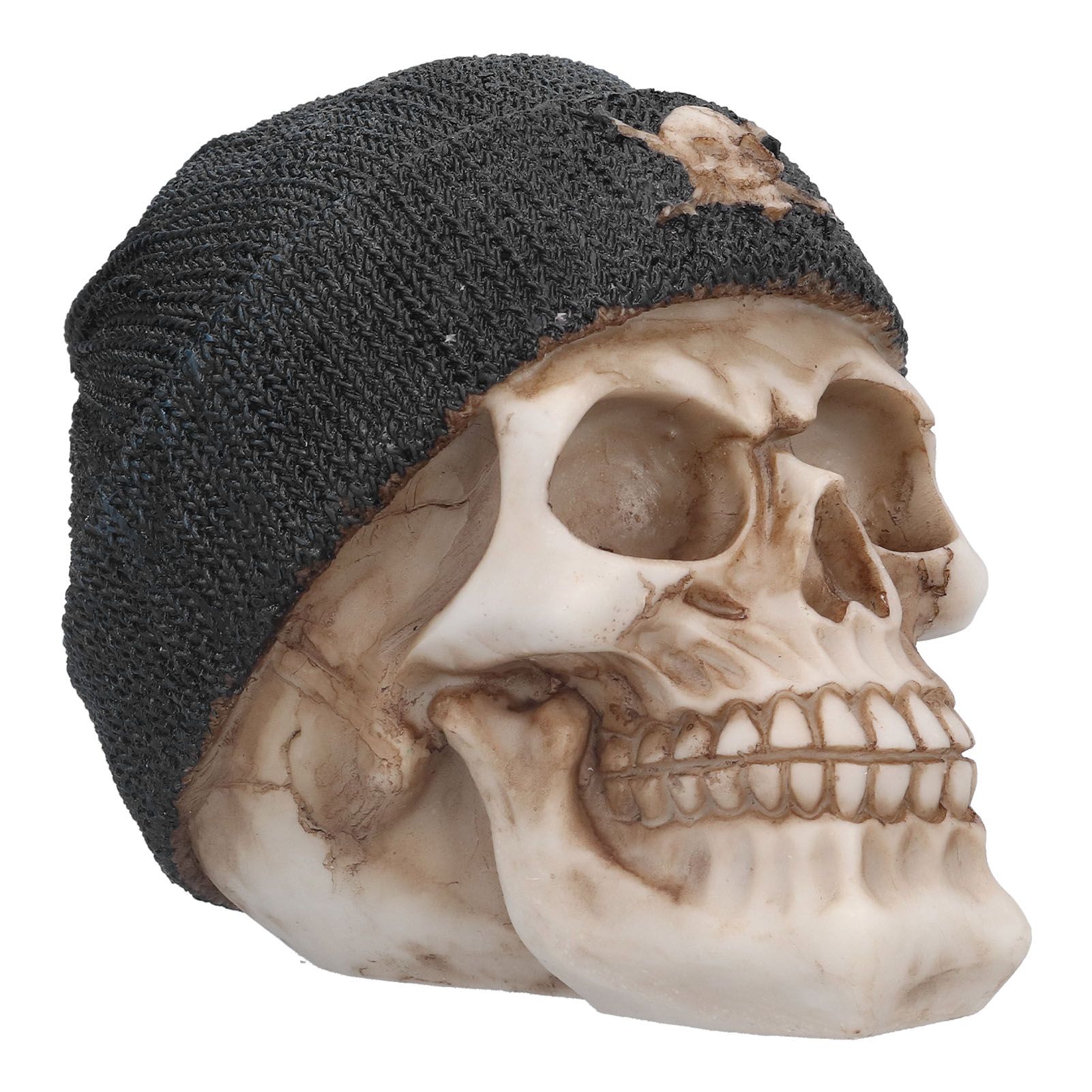 Resin Skull Durable Lightweight Halloween Decoration Resin Skull Ornament for Holiday Party - Image 2