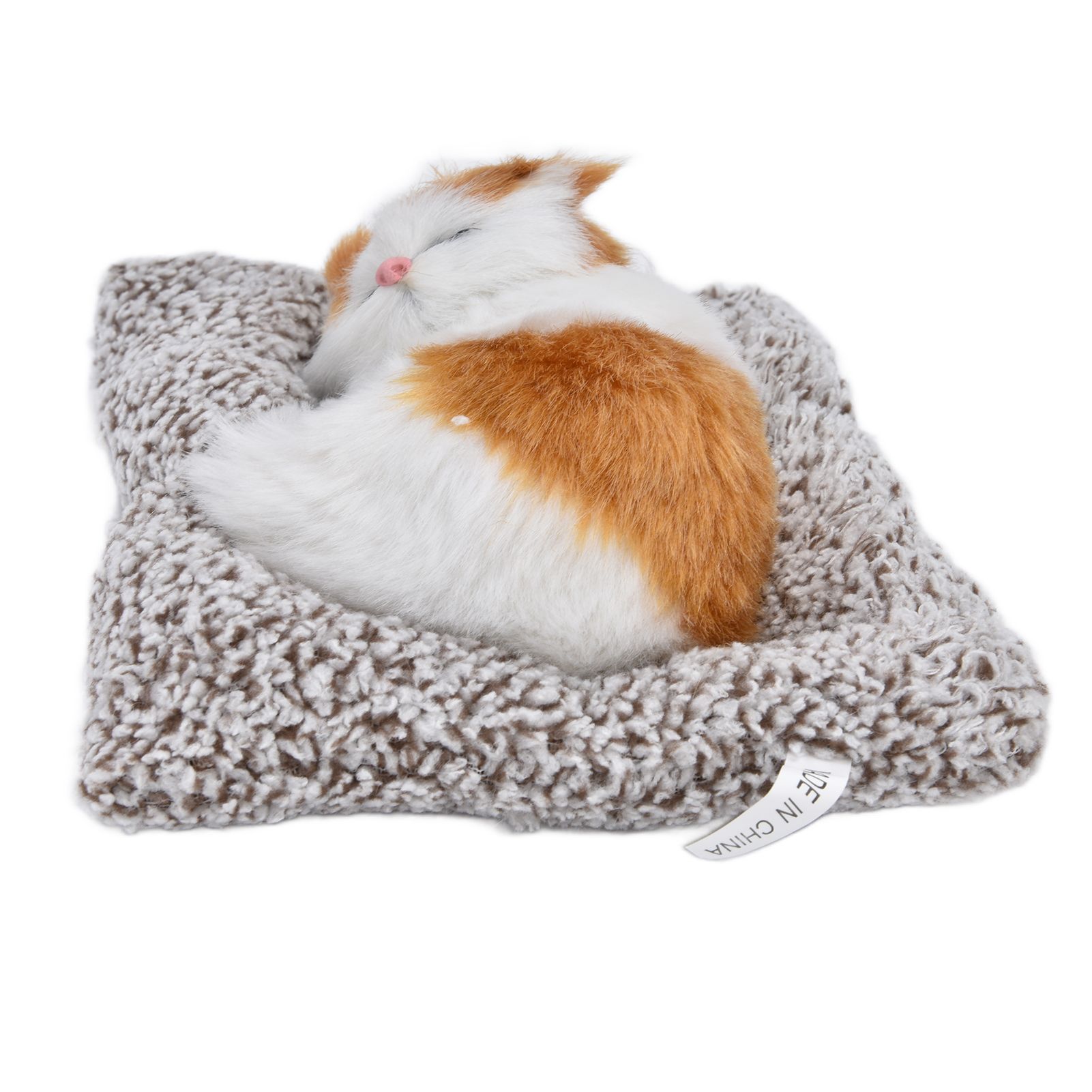 Simulation Cat Soft Plush Kitten Children Gift Activated Carbon Car Table Ornament Decoration - Image 2