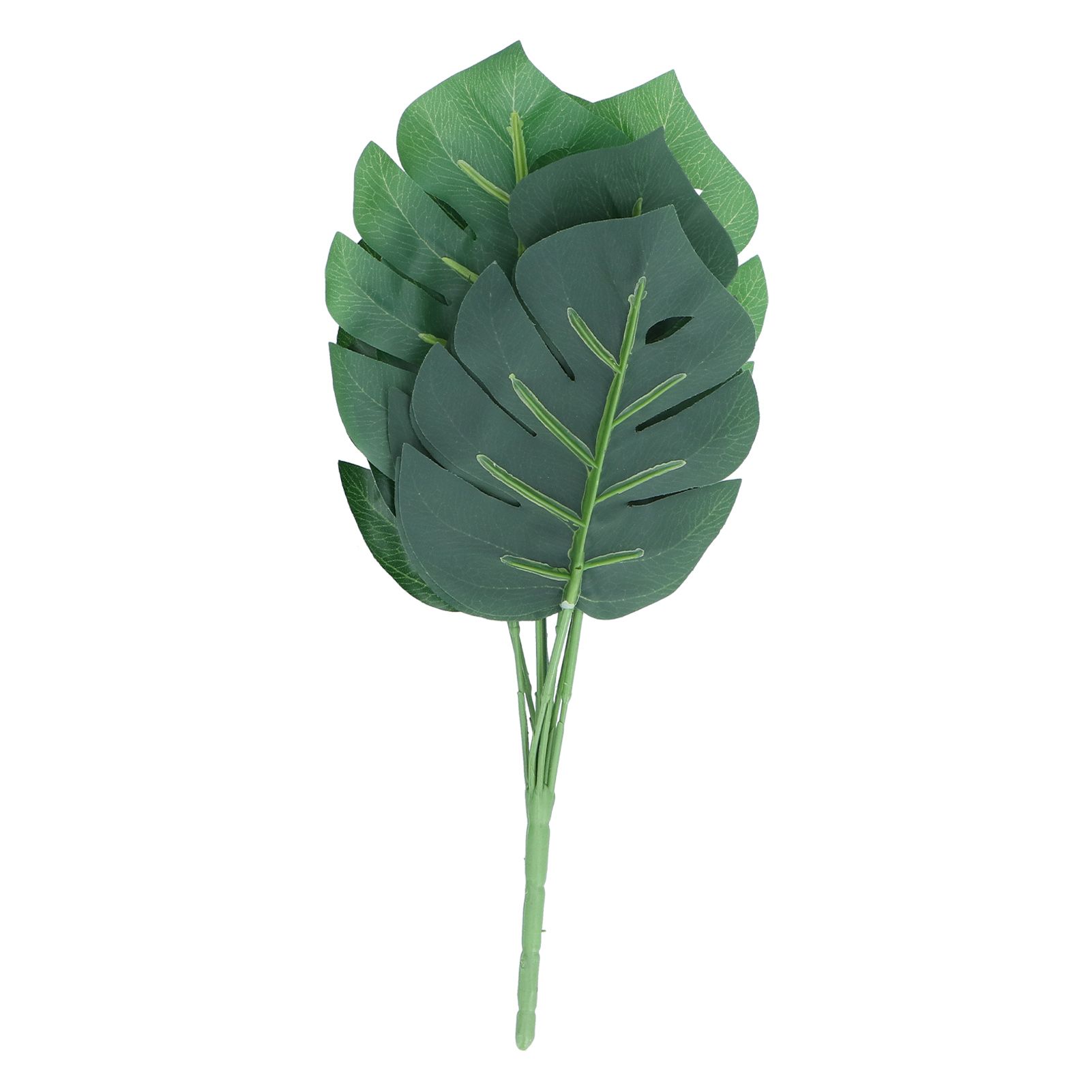 Artificial Monstera DIY Fake Monstera Leaf Artificial Plant for Garden Outdoor Wall Decoration - Image 4
