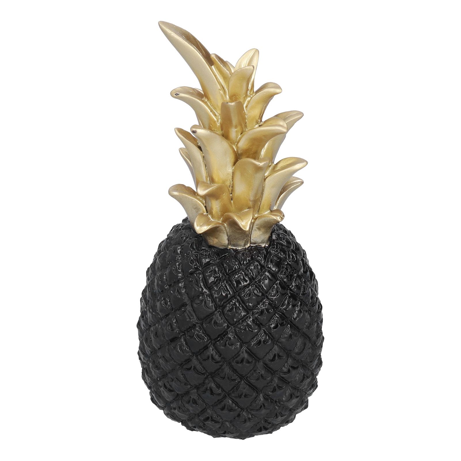Resin Artificial Pineapple Decoration Household Decorative Pineapple Nordic Home Desk Decor DecorationBlack Gold, Medium - Image 4