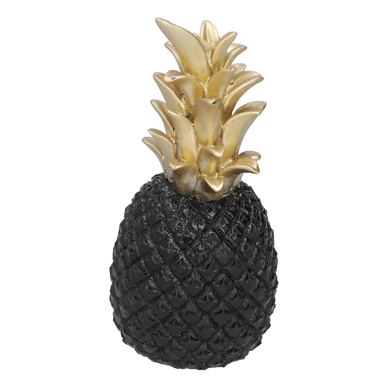 Resin Artificial Pineapple Decoration Household Decorative Pineapple Nordic Home Desk Decor DecorationBlack Gold, Medium - Image 5