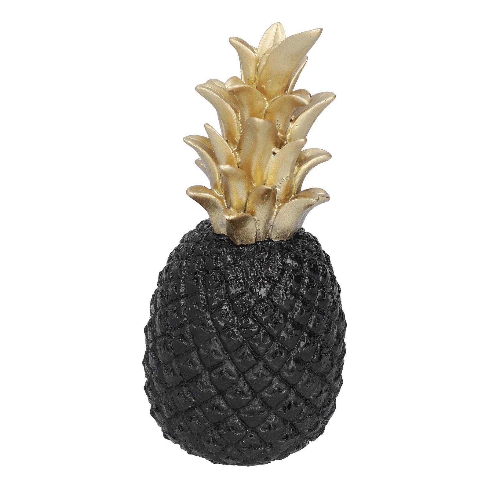 Resin Artificial Pineapple Decoration Household Decorative Pineapple Nordic Home Desk Decor DecorationBlack Gold, Medium - Image 7