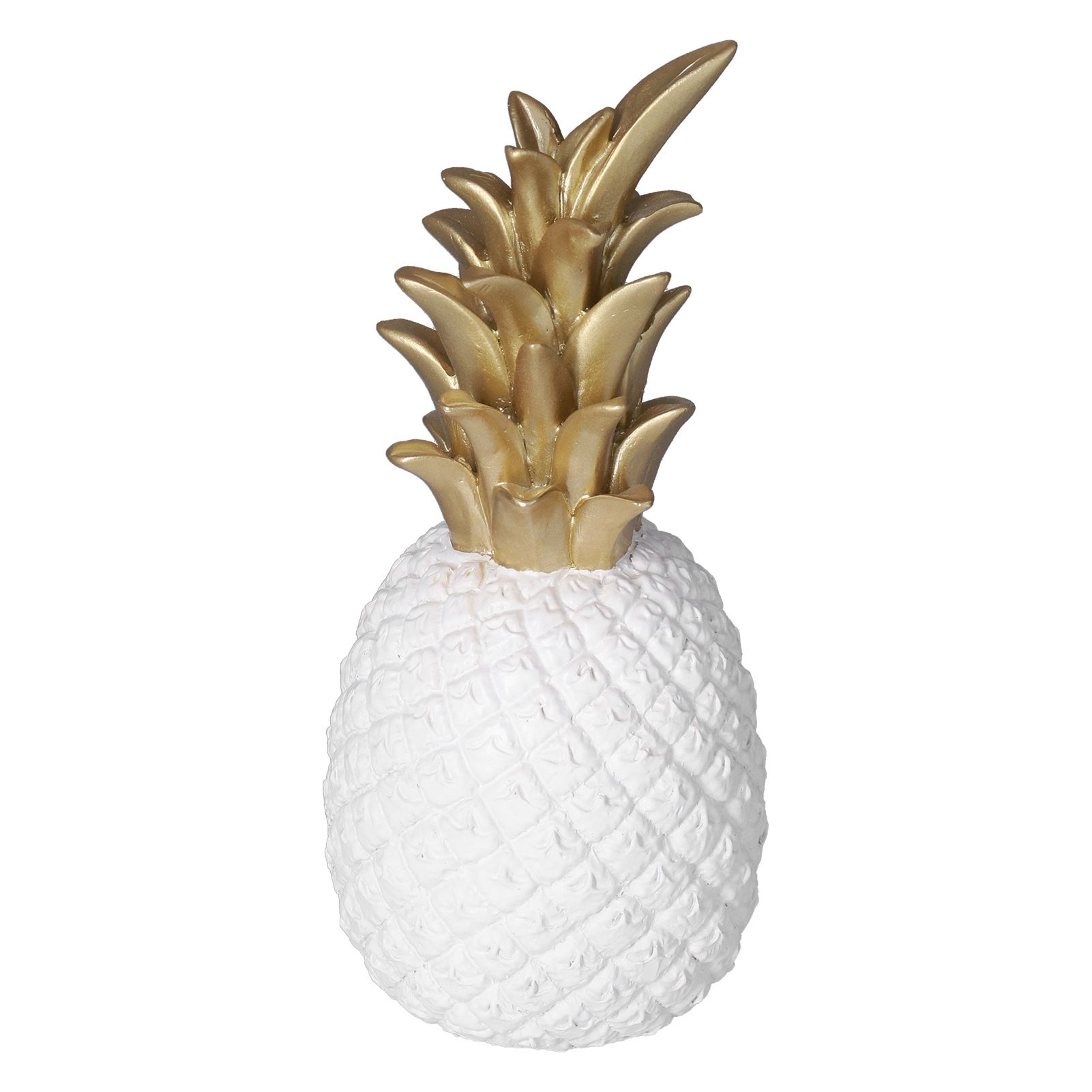 Resin Artificial Pineapple Decoration Household Decorative Pineapple Nordic Home Desk Decor DecorationWhite Gold, Medium - Image 6