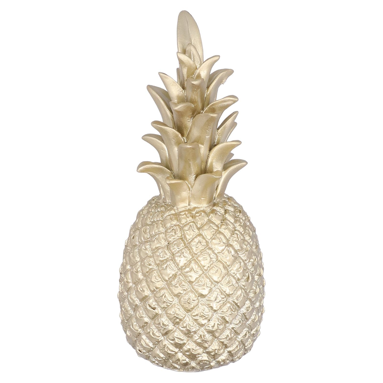 Resin Artificial Pineapple Decoration Household Decorative Pineapple Nordic Home Desk Decor DecorationGold, Medium - Image 2